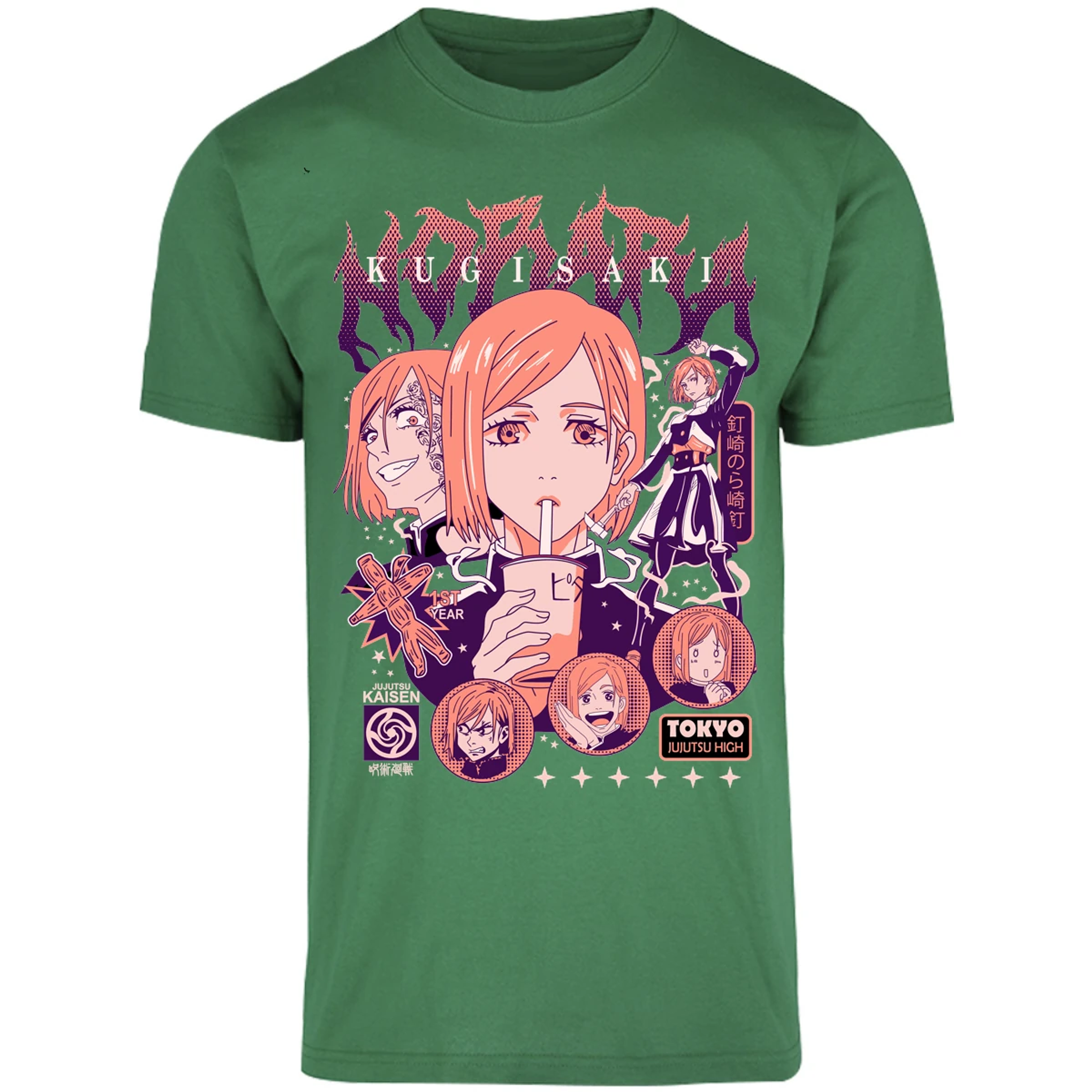 Playera Jujutsu Kaisen Nobara Anime para Adulto 1