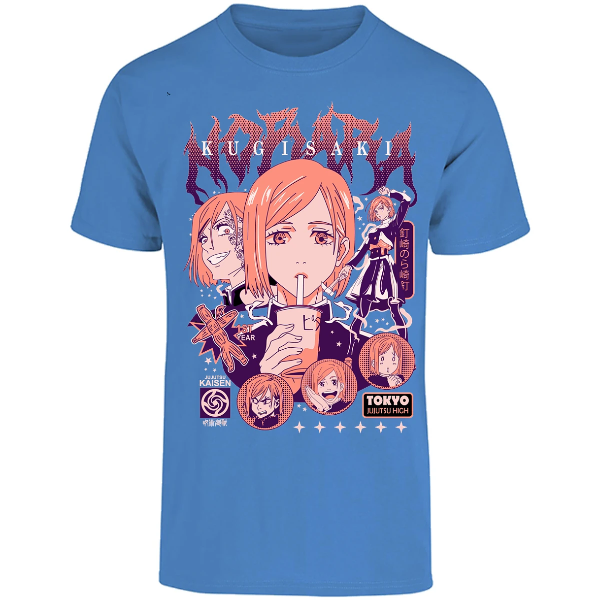 Playera Jujutsu Kaisen Nobara Anime para Adulto 14