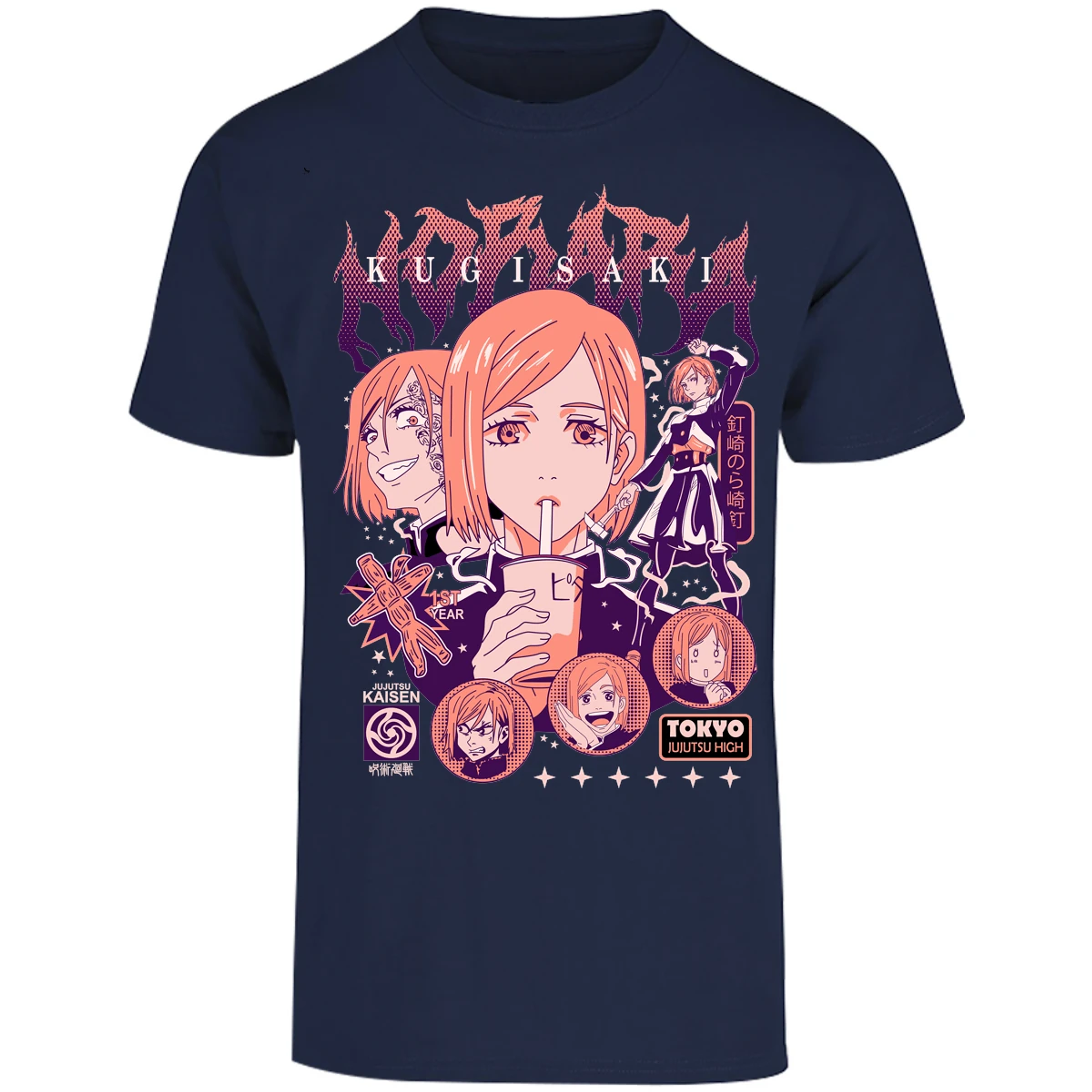 Playera Jujutsu Kaisen Nobara Anime para Adulto 15