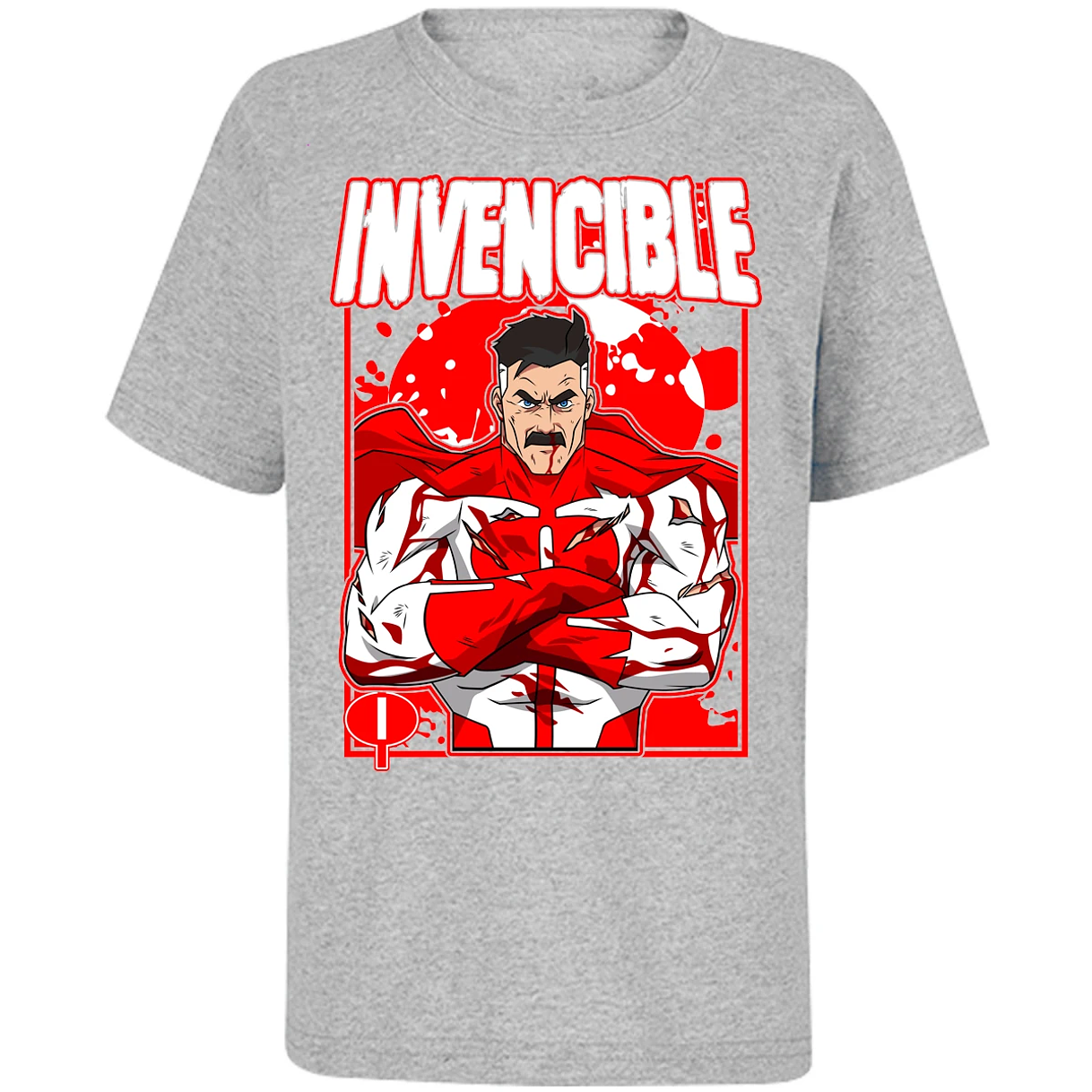 Playera Invincible Omniman Invincible para Niño 15