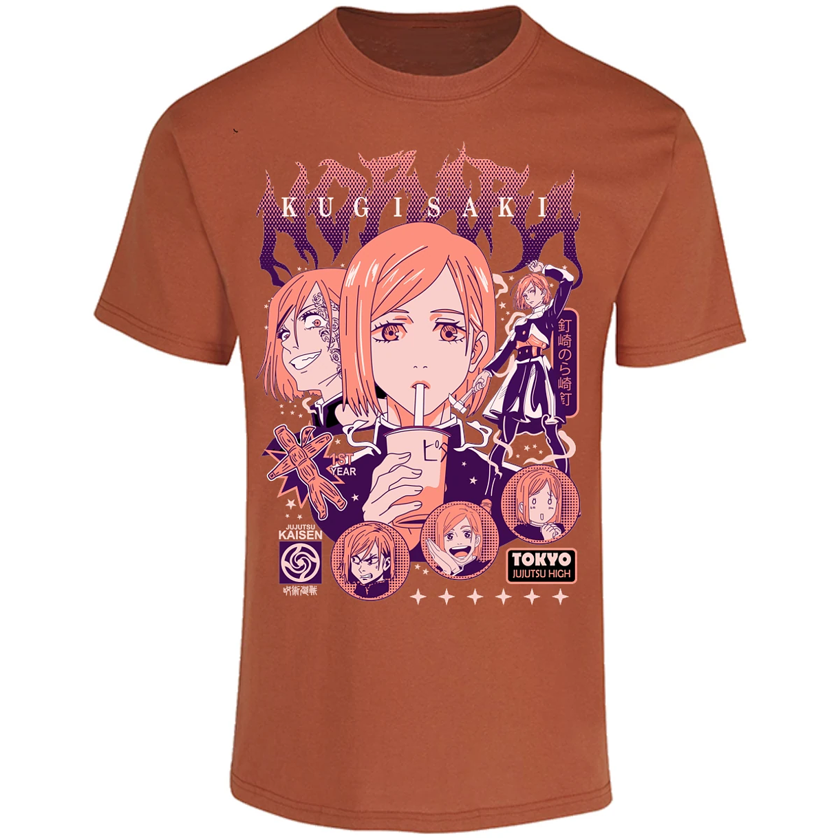 Playera Jujutsu Kaisen Nobara Anime para Adulto 22