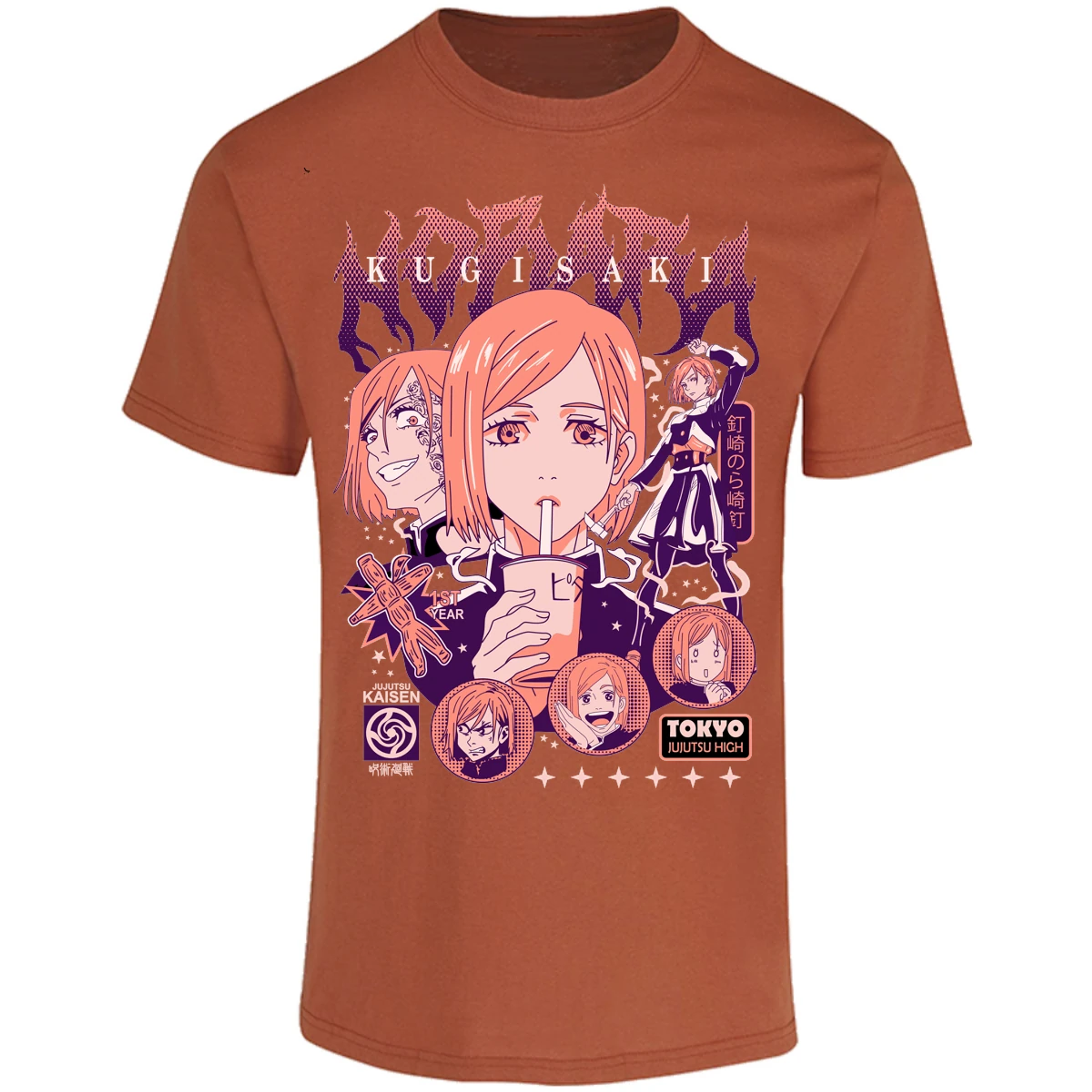 Playera Jujutsu Kaisen Nobara Anime para Adulto 22