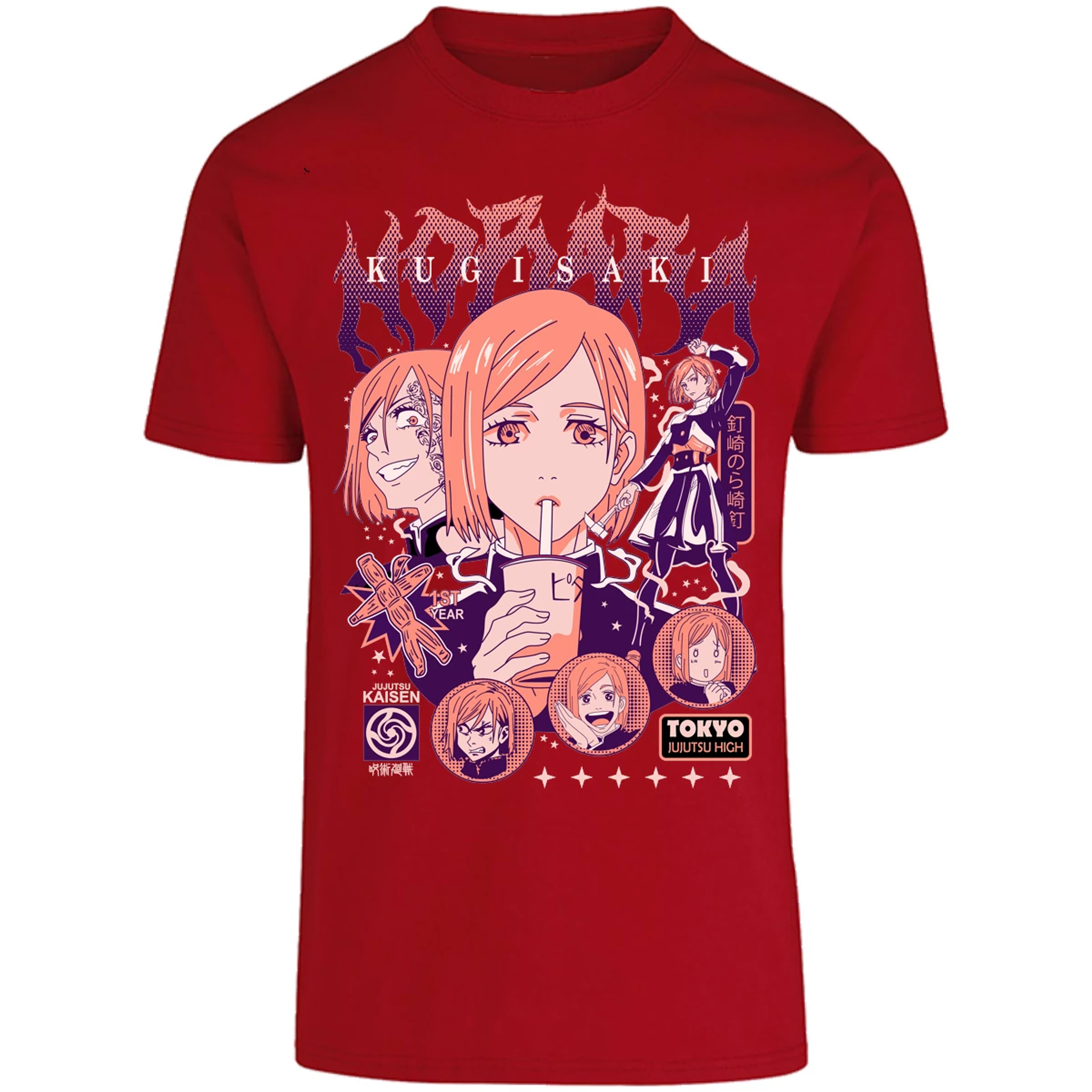 Playera Jujutsu Kaisen Nobara Anime para Adulto 23