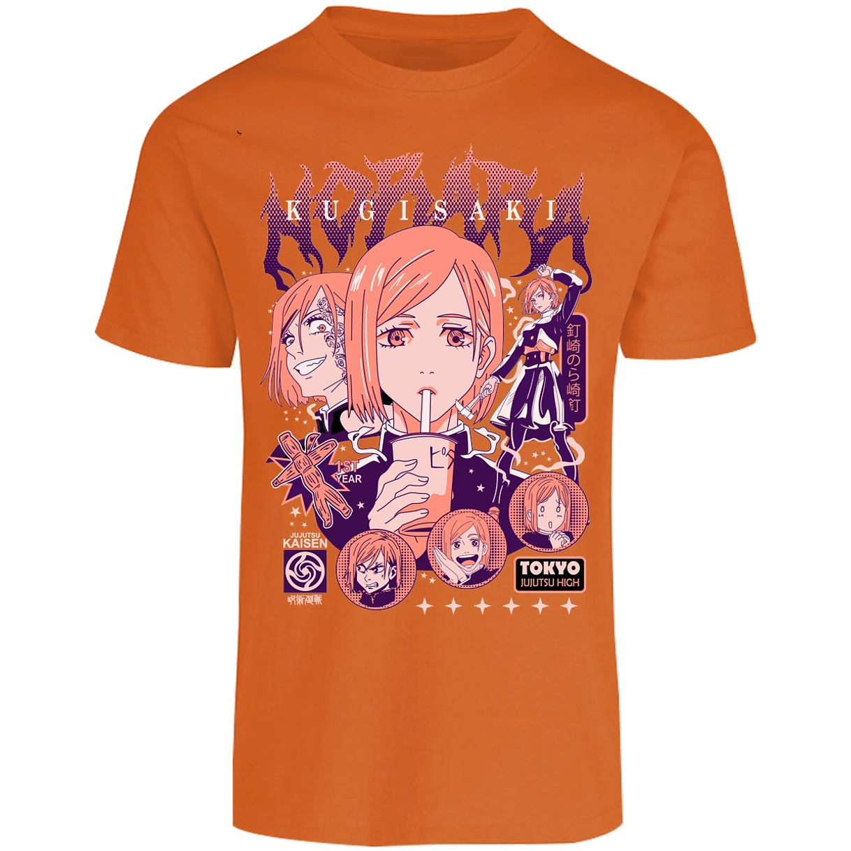 Playera Jujutsu Kaisen Nobara Anime para Adulto 25