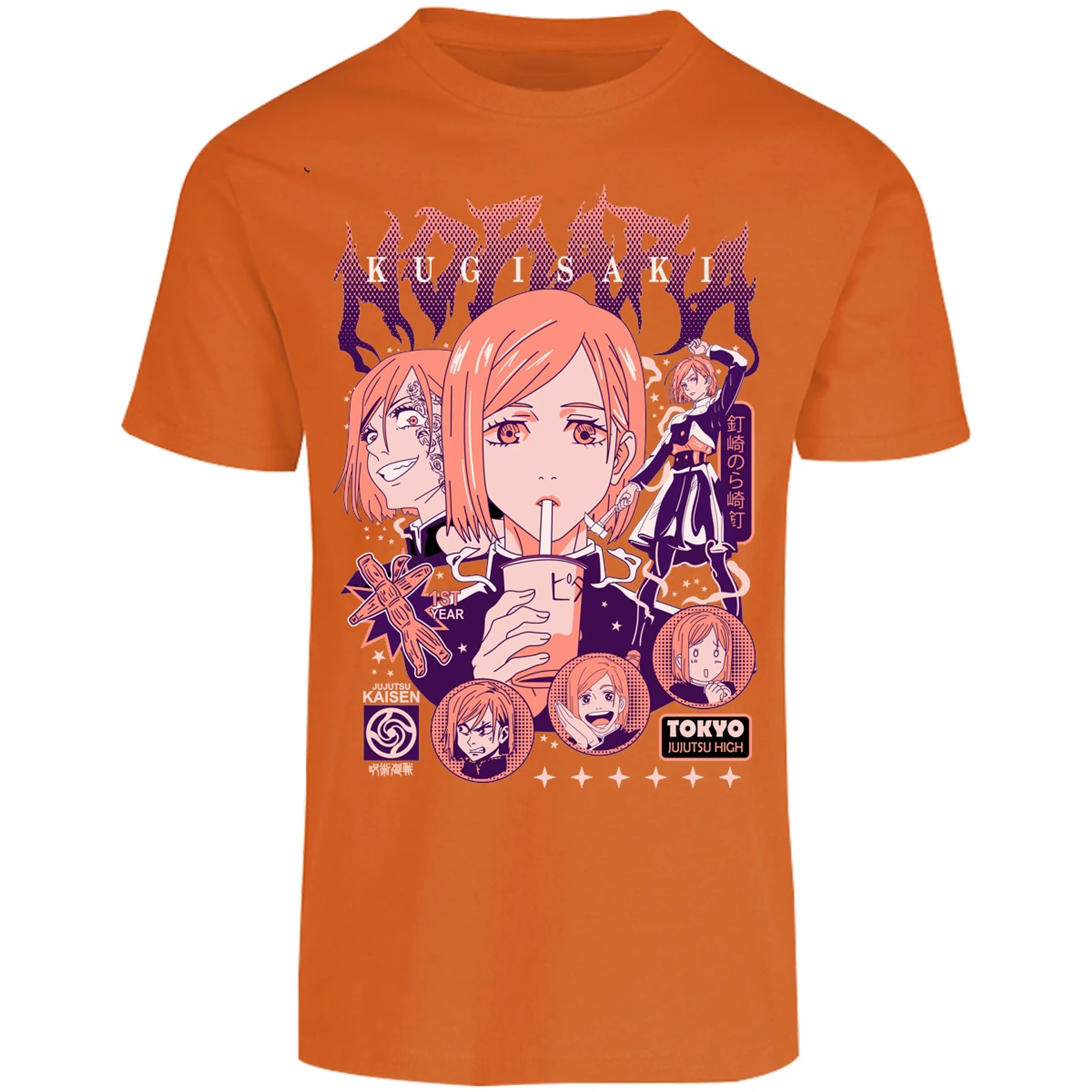 Playera Jujutsu Kaisen Nobara Anime para Adulto 25