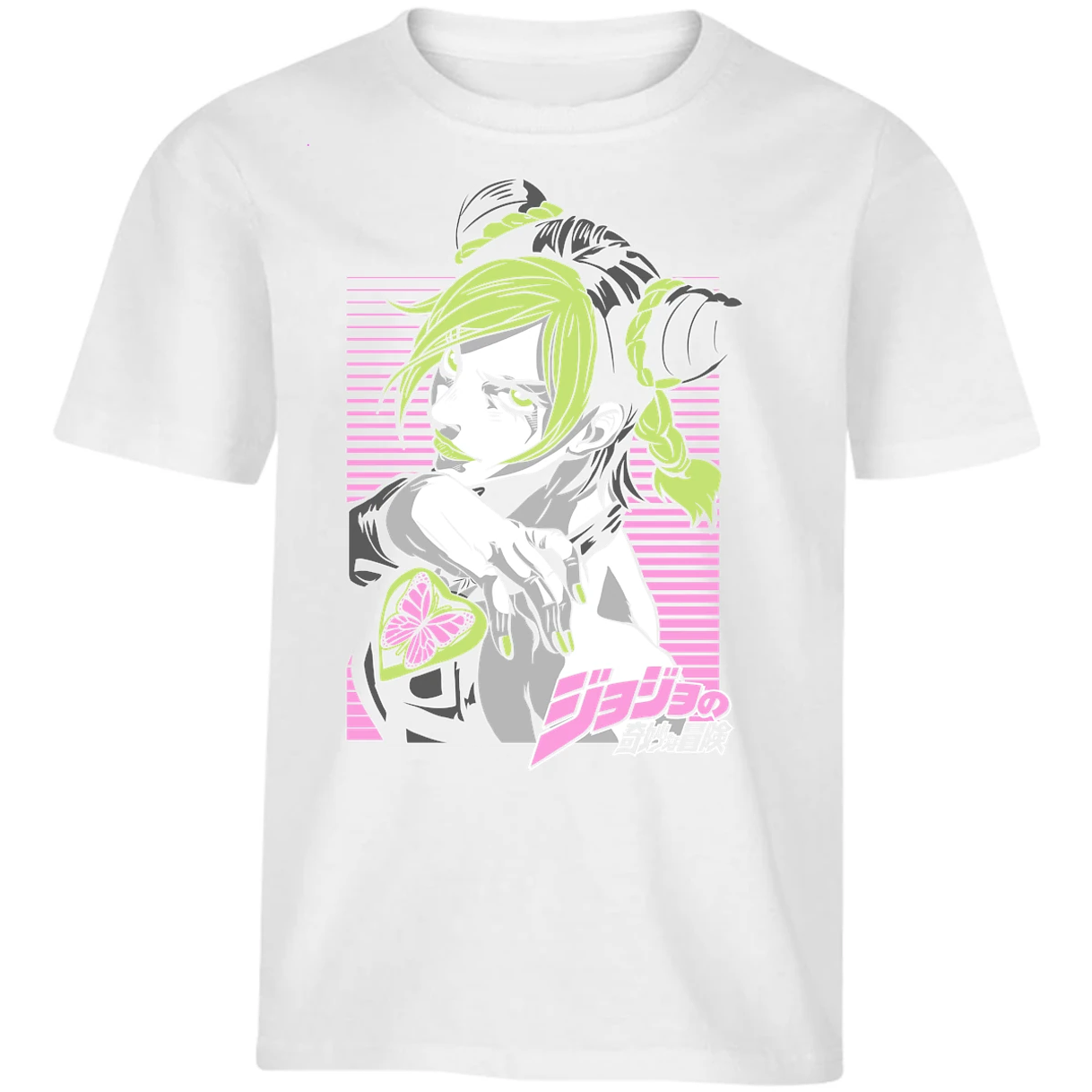 Playera Jojos Jolyne Cujoh Anime para Niño 15