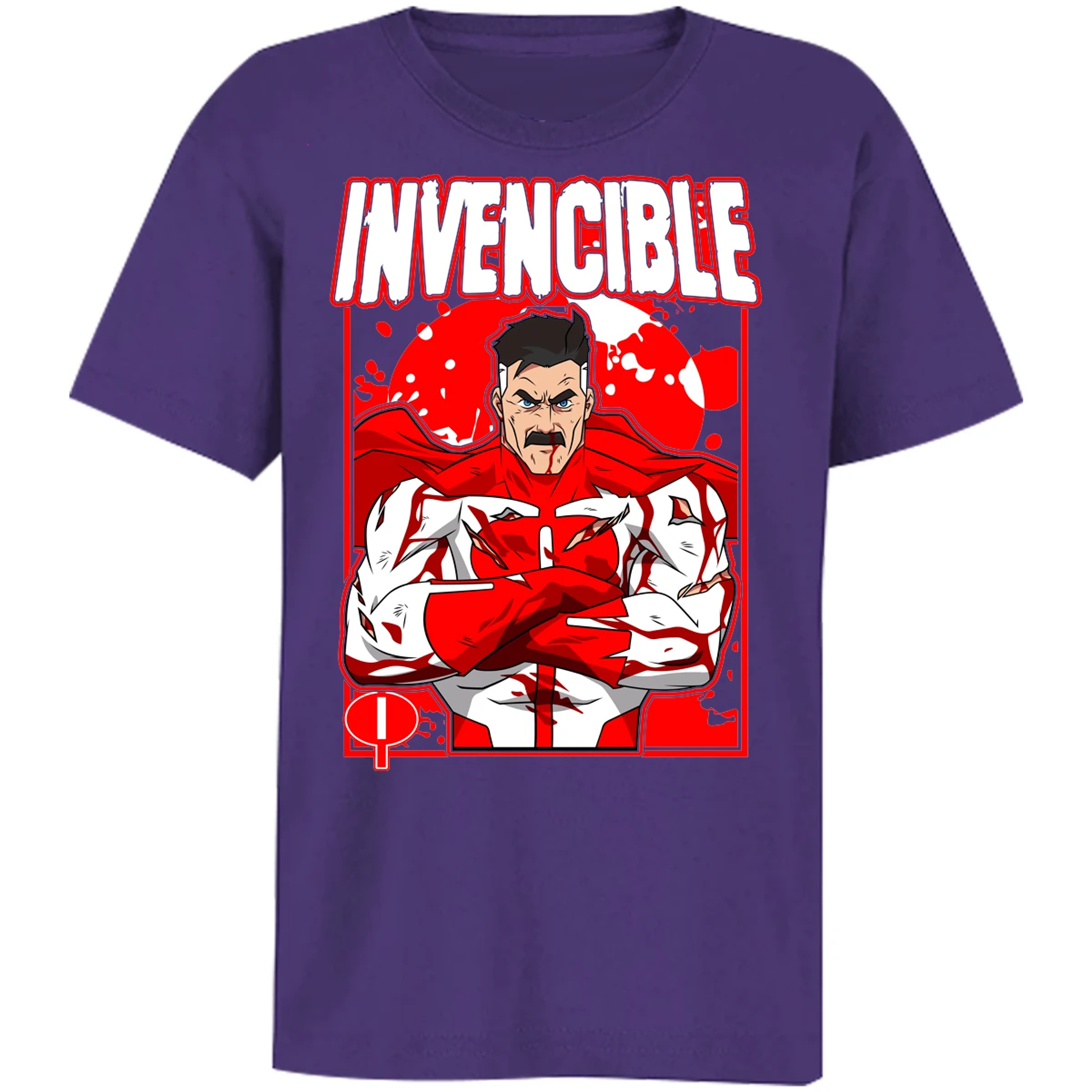 Playera Invincible Omniman Invincible para Niño 14