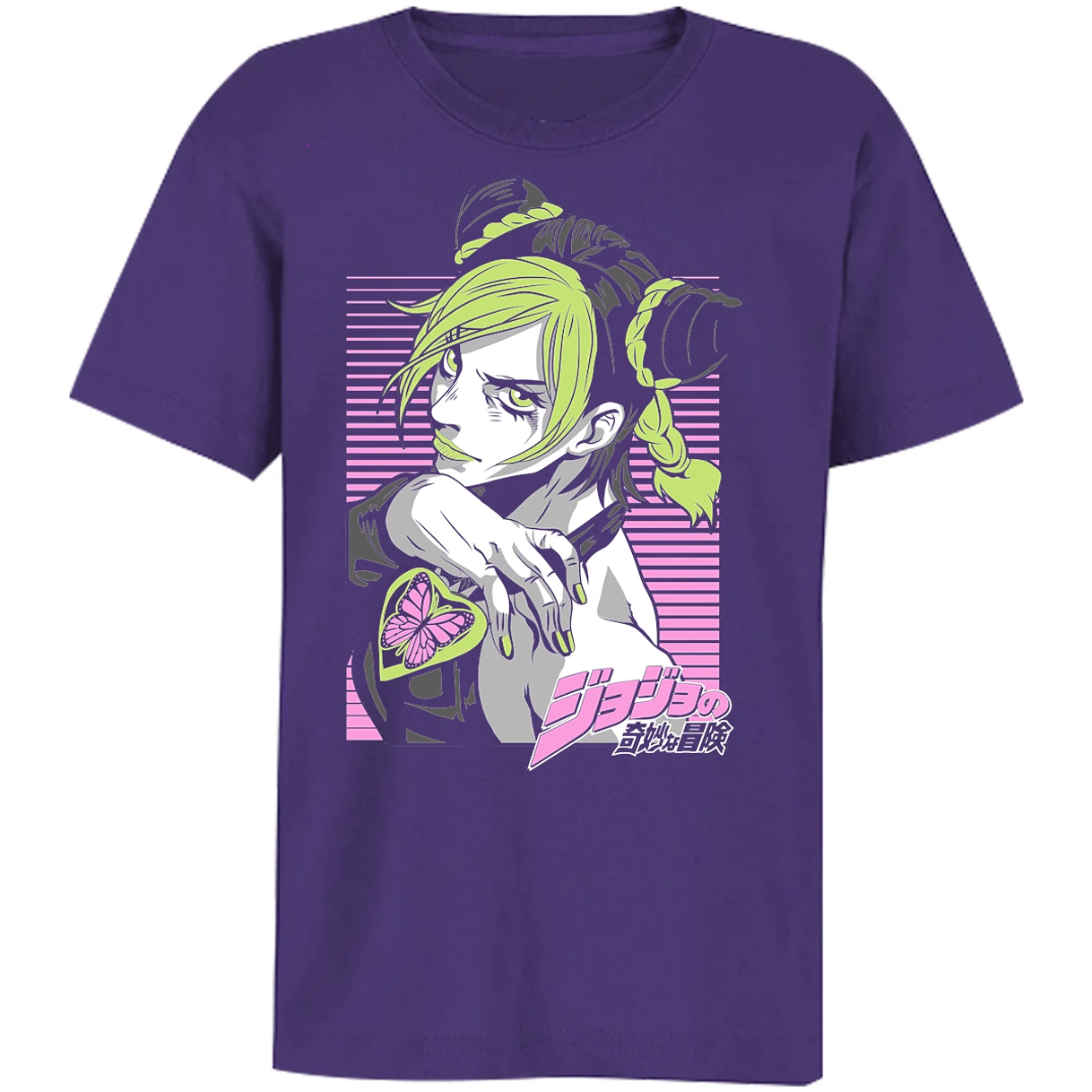 Playera Jojos Jolyne Cujoh Anime para Niño 1