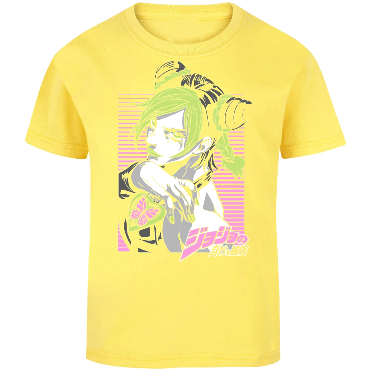 Playera Jojos Jolyne Cujoh Anime para Niño 2