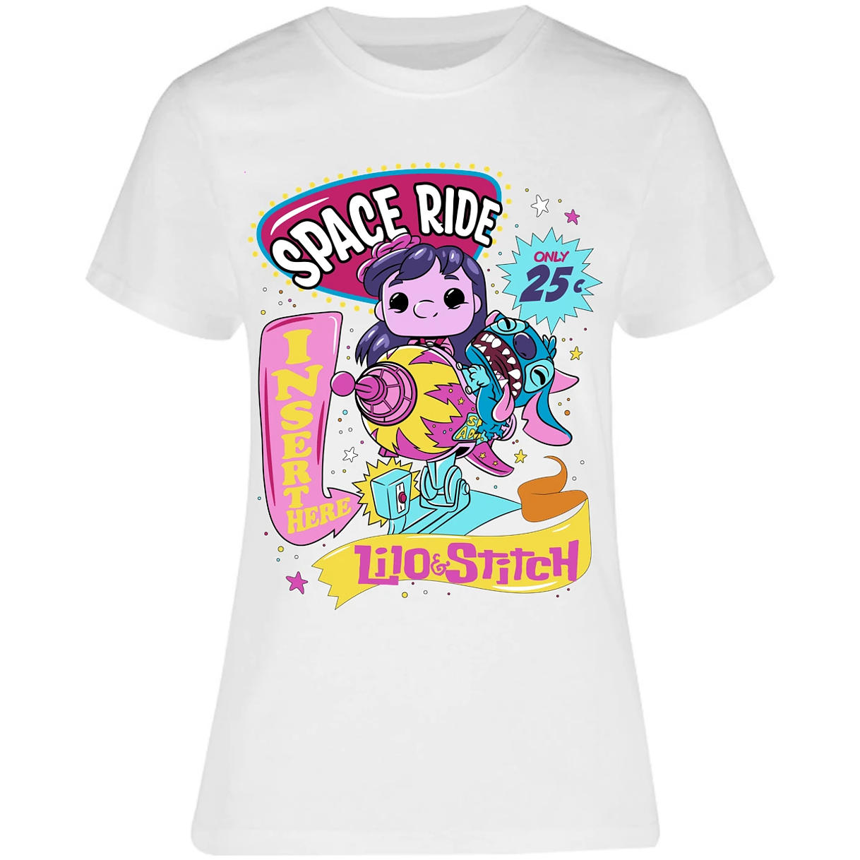 Blusa Funko Lilo Y Stitch Blusa para Mujer 11