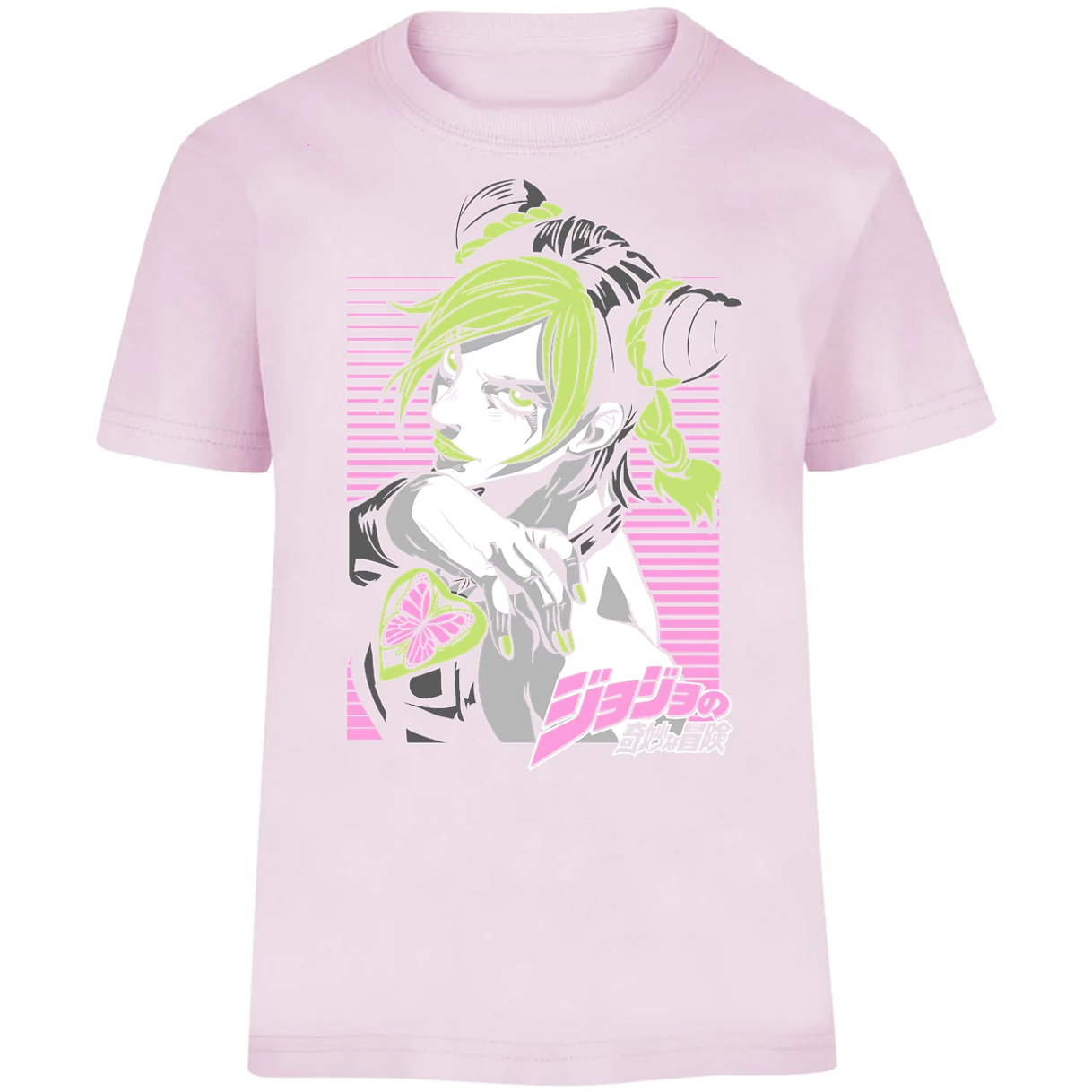Playera Jojos Jolyne Cujoh Anime para Niño 3