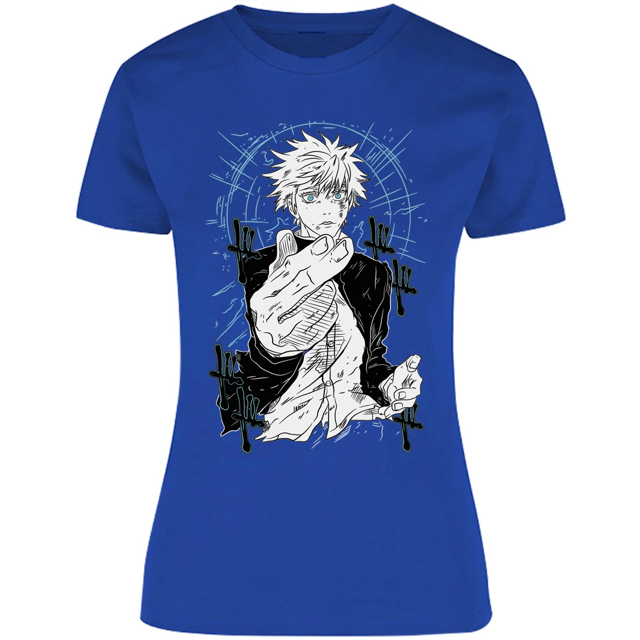 Blusa Jujutsu Kaisen Gojo Basic Blusa para Mujer 11