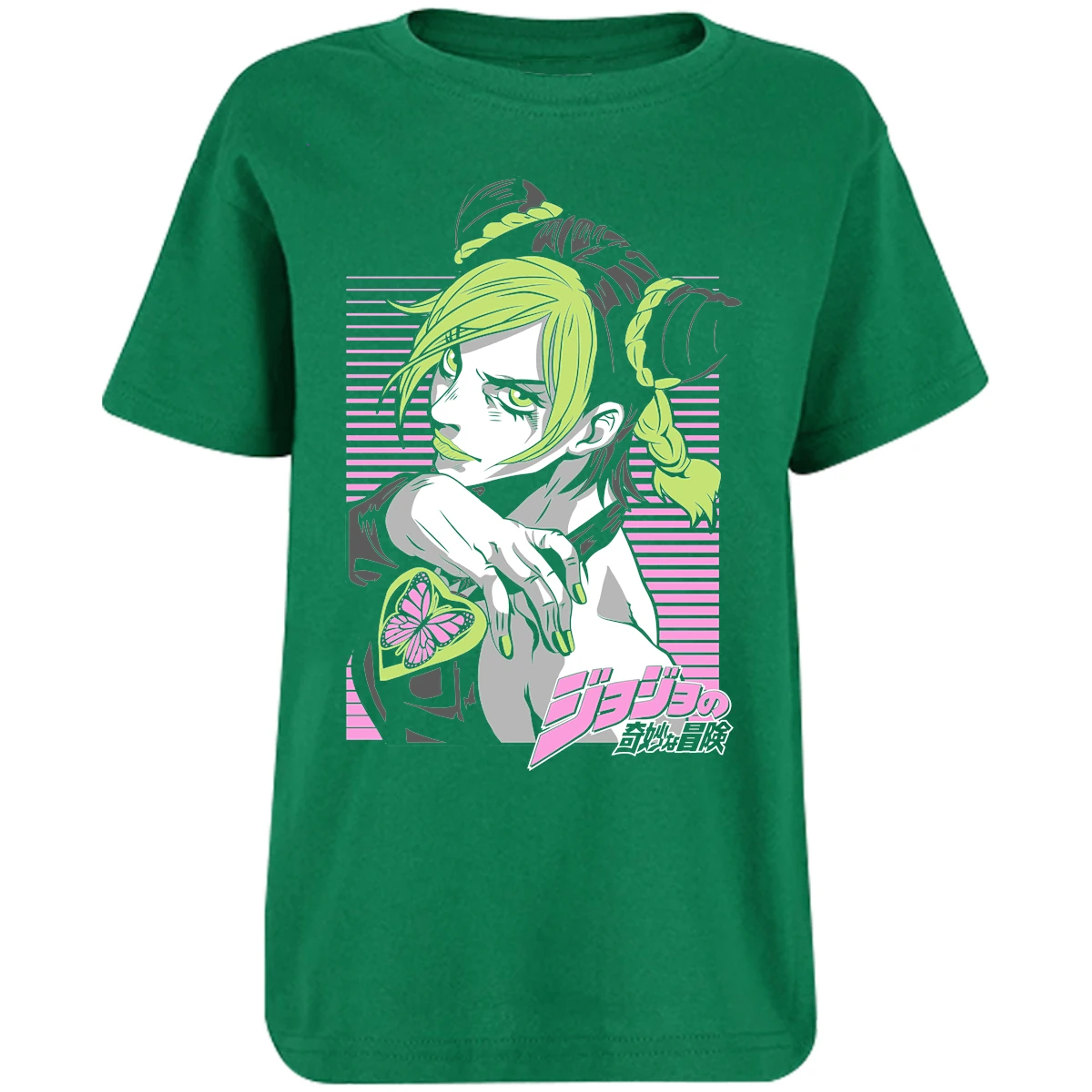 Playera Jojos Jolyne Cujoh Anime para Niño 9