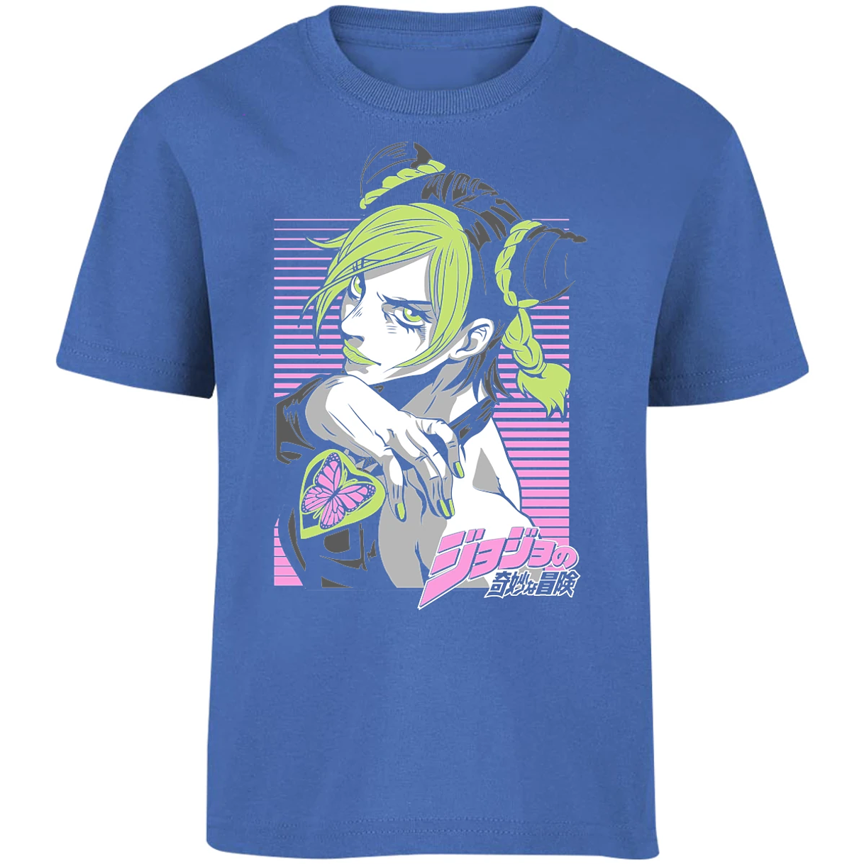 Playera Jojos Jolyne Cujoh Anime para Niño 13