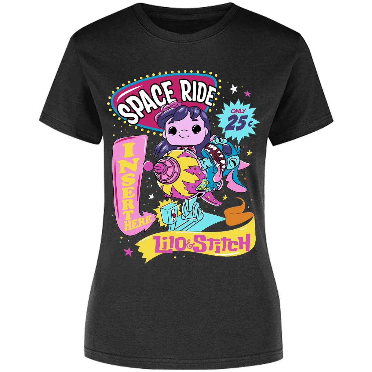 Blusa Funko Lilo Y Stitch Blusa para Mujer 3