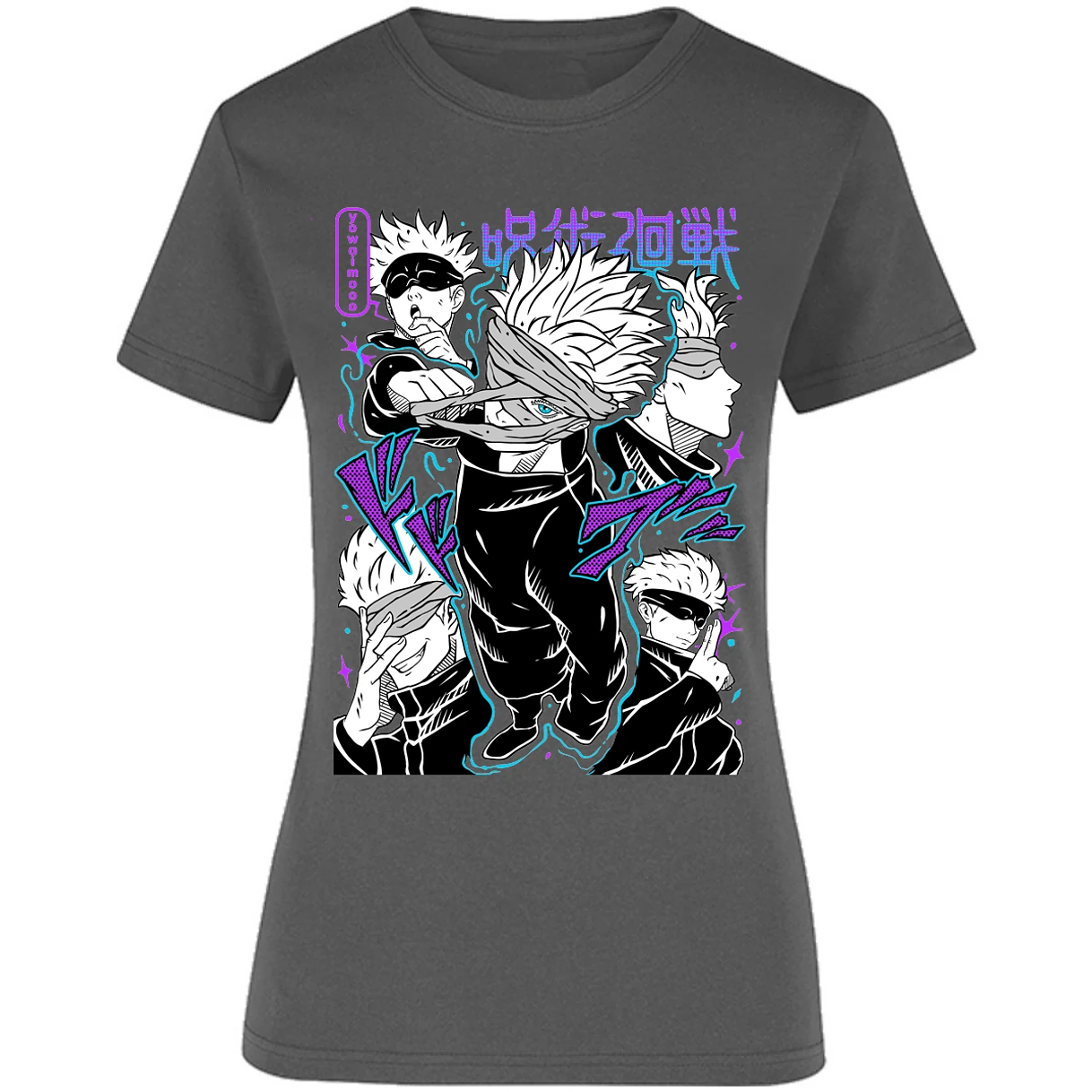 Blusa Jujutsu Kaisen Gojo Eye Blusa para Mujer 17