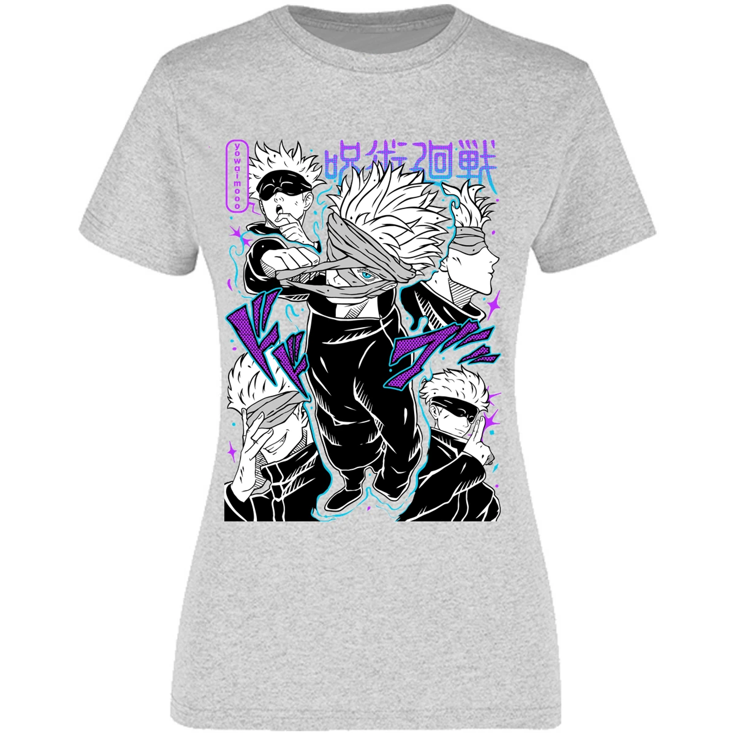 Blusa Jujutsu Kaisen Gojo Eye Blusa para Mujer 3