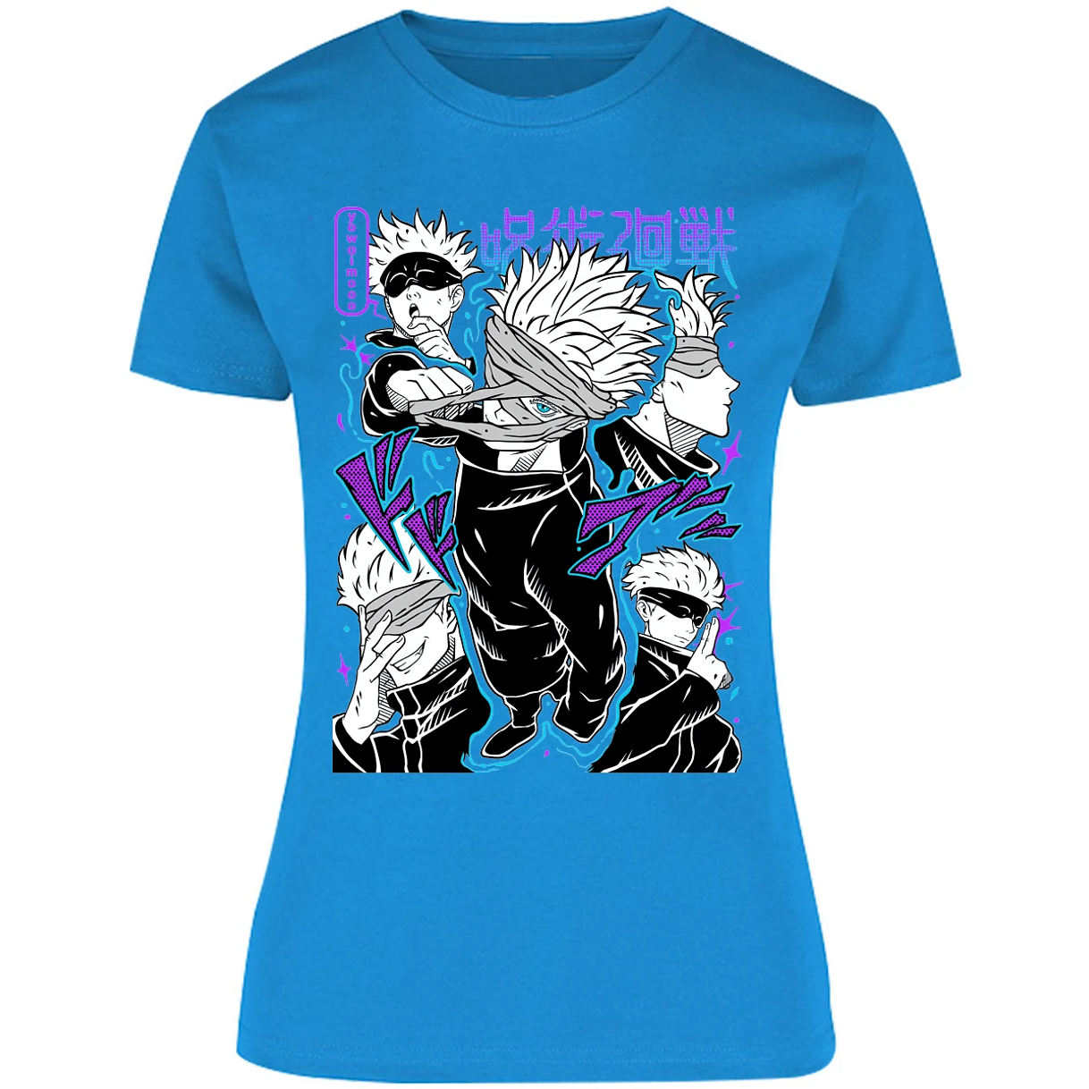 Blusa Jujutsu Kaisen Gojo Eye Blusa para Mujer 2