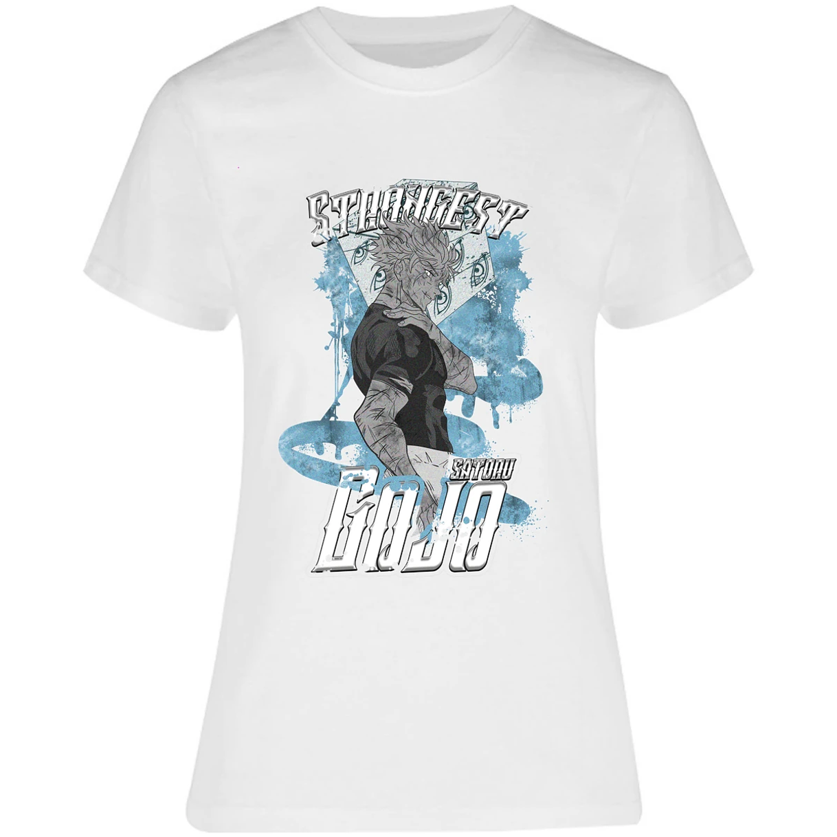 Blusa Jujutsu Kaisen Gojo Satoru Blusa para Mujer 1