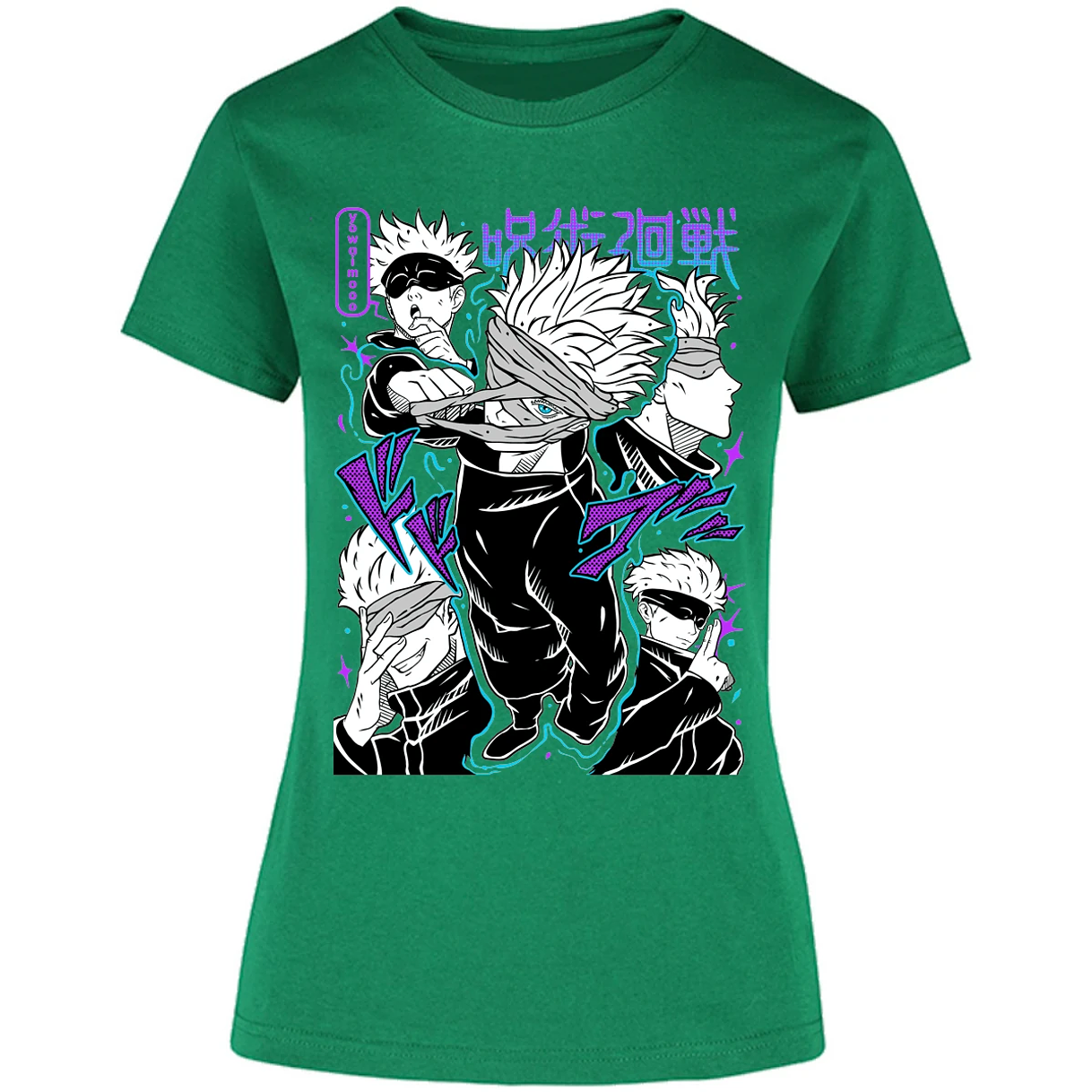 Blusa Jujutsu Kaisen Gojo Eye Blusa para Mujer 13