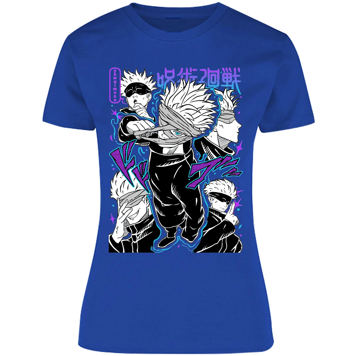 Blusa Jujutsu Kaisen Gojo Eye Blusa para Mujer 15