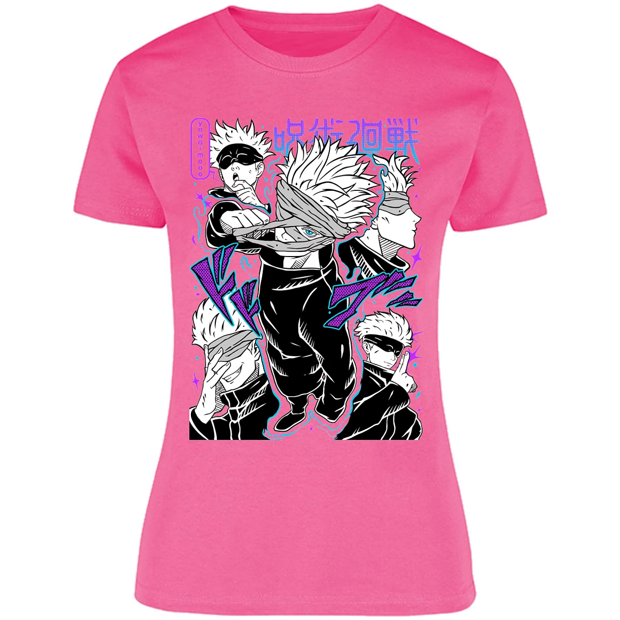 Blusa Jujutsu Kaisen Gojo Eye Blusa para Mujer 16