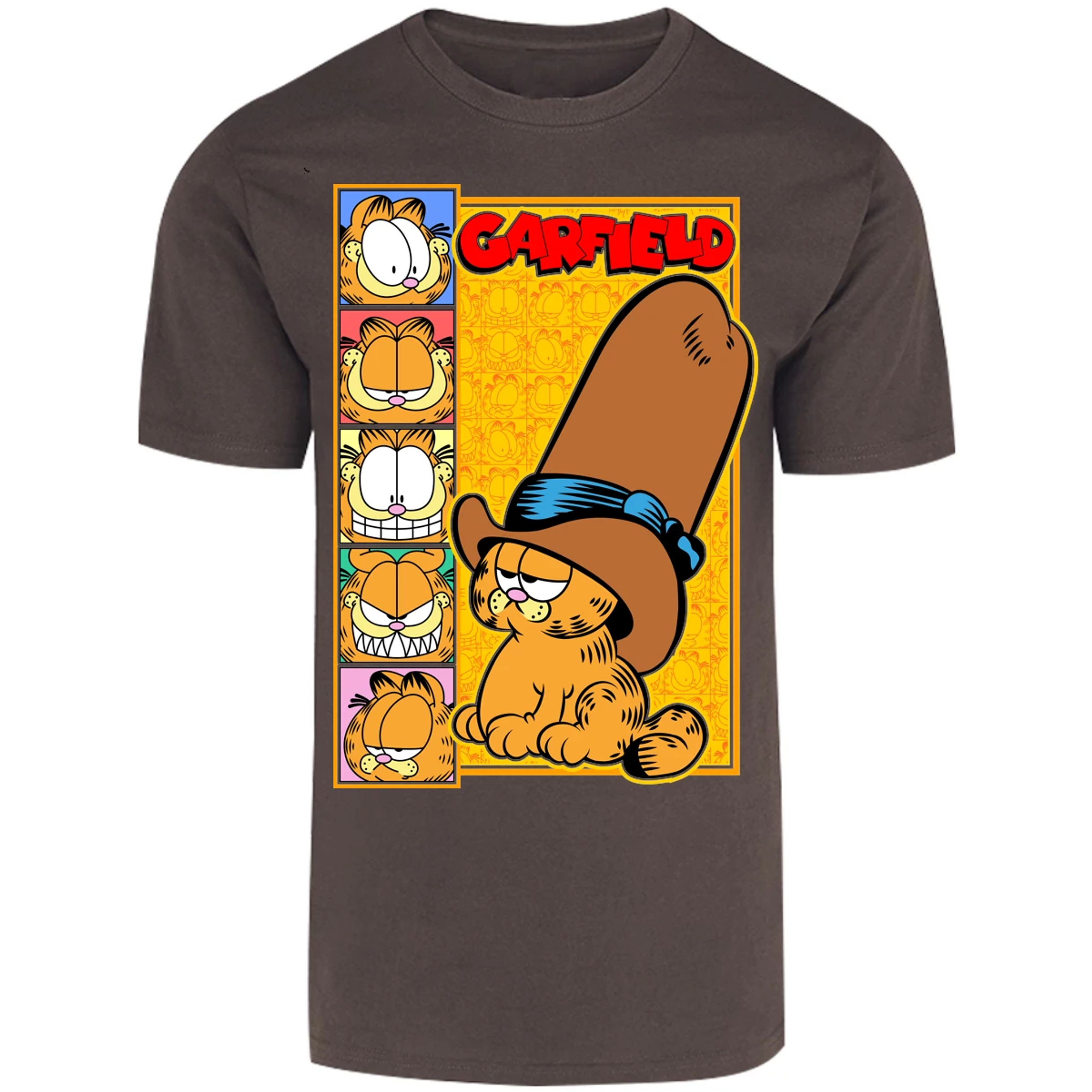 Playera Garfield Garfield para Adulto 4