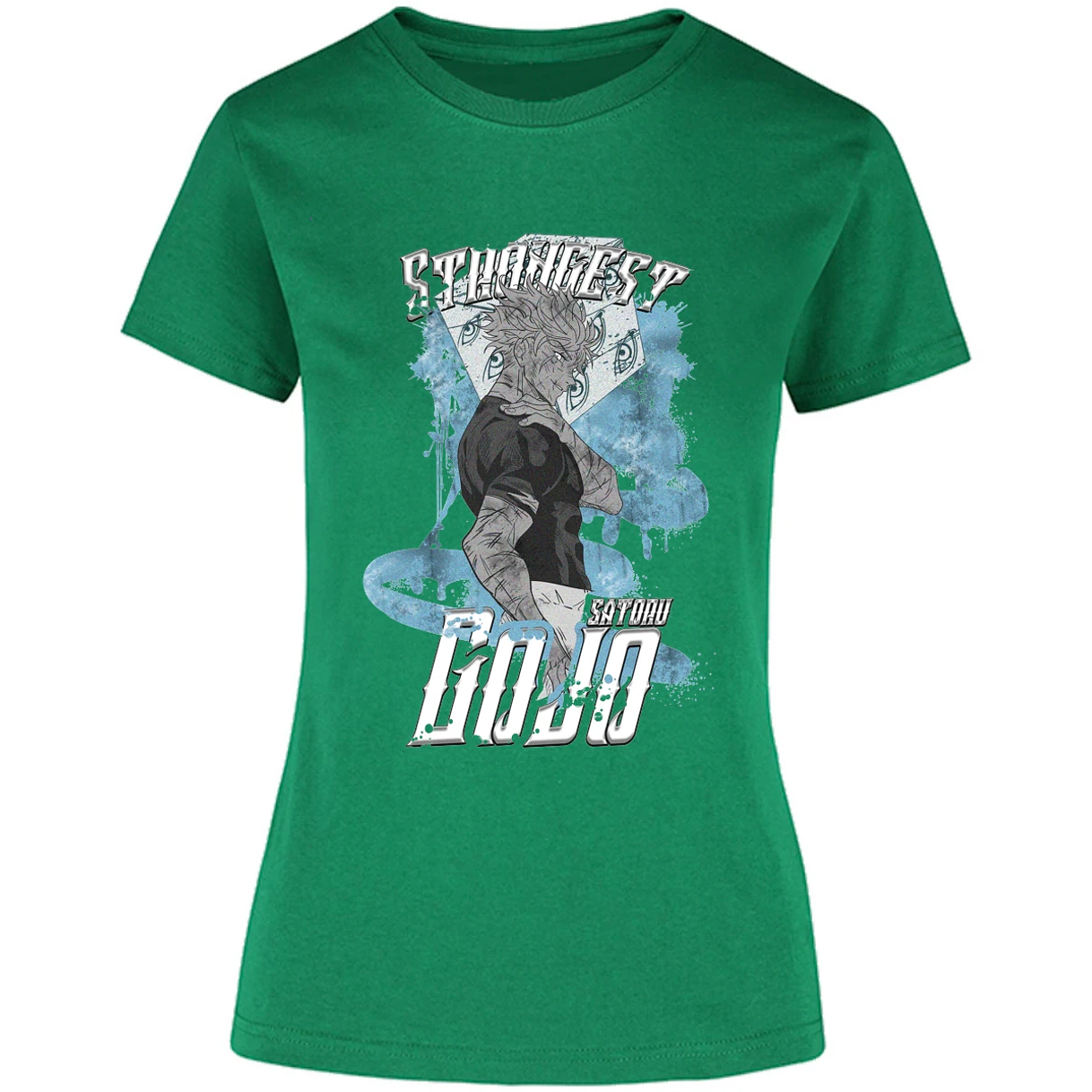 Blusa Jujutsu Kaisen Gojo Satoru Blusa para Mujer 11