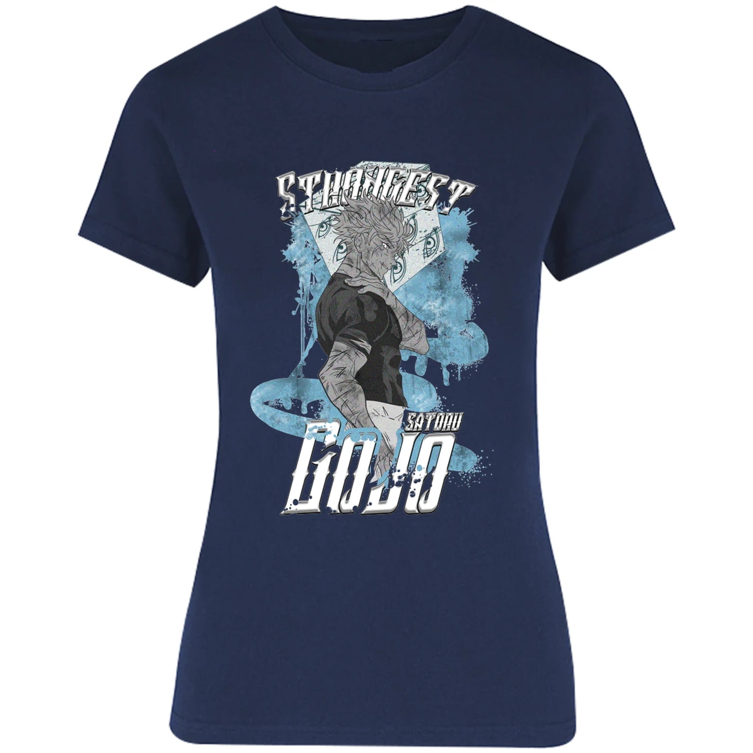 Blusa Jujutsu Kaisen Gojo Satoru Blusa para Mujer 15