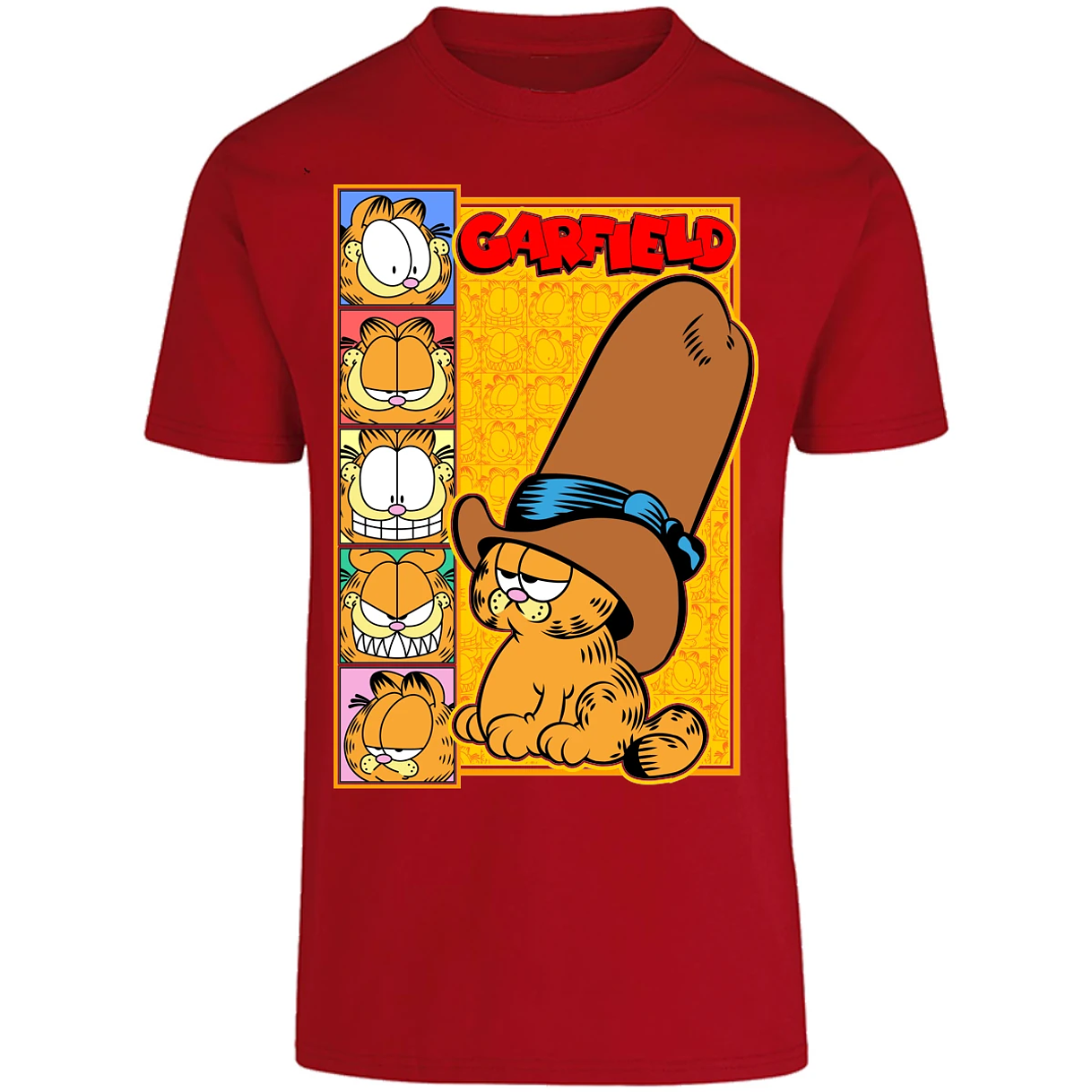 Playera Garfield Garfield para Adulto 1