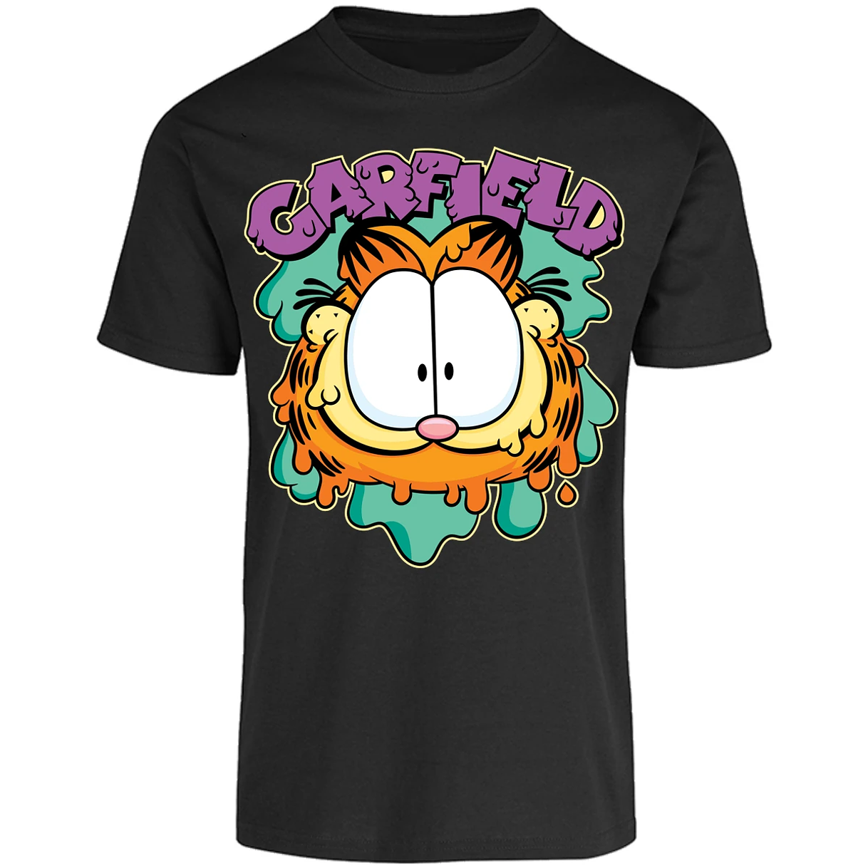 Playera Garfield Garfield Happy para Adulto 5