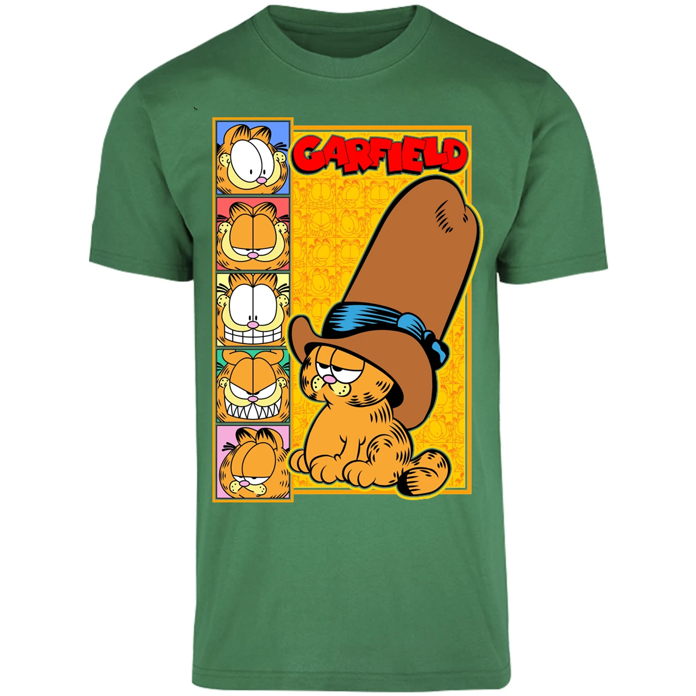 Playera Garfield Garfield para Adulto 7