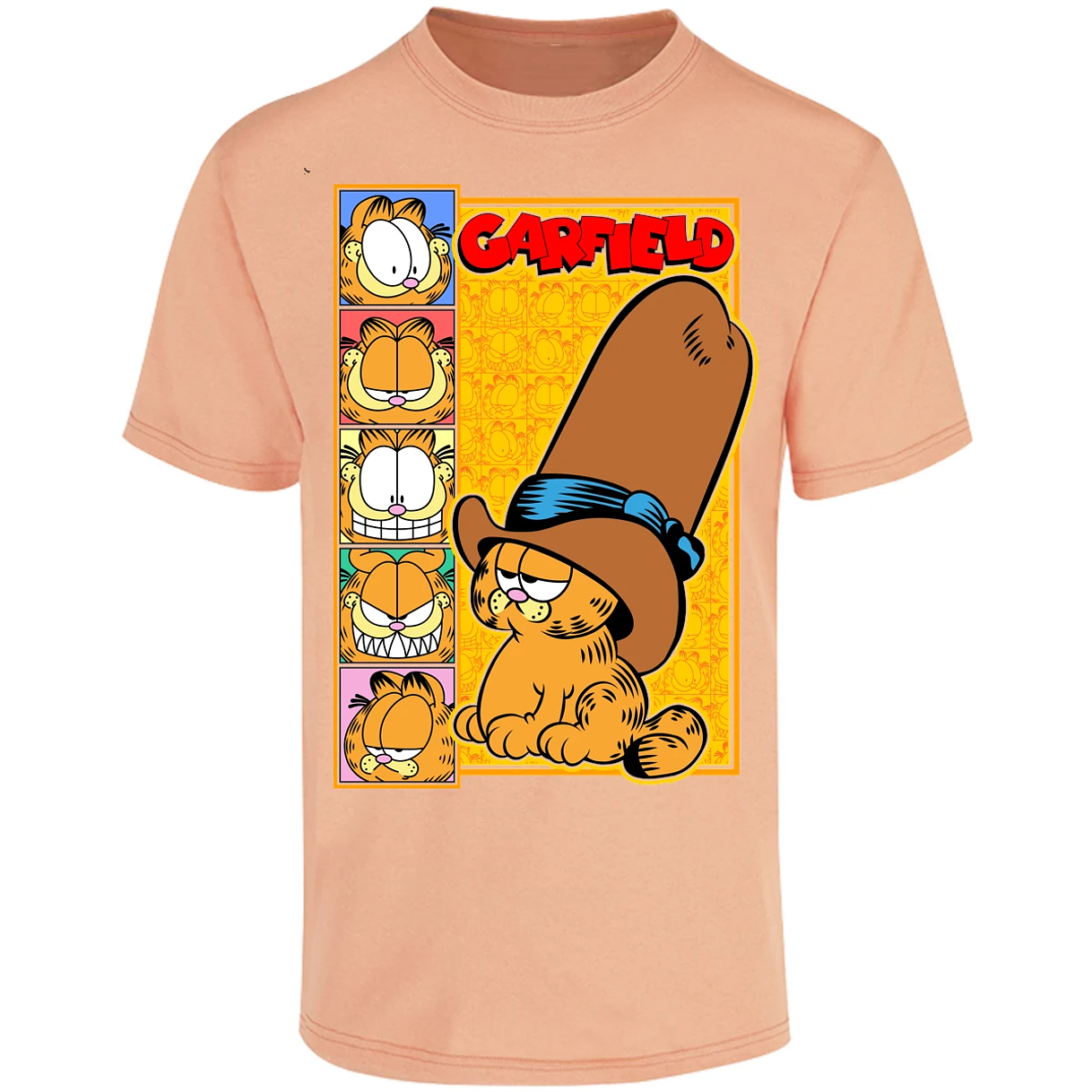 Playera Garfield Garfield para Adulto 11