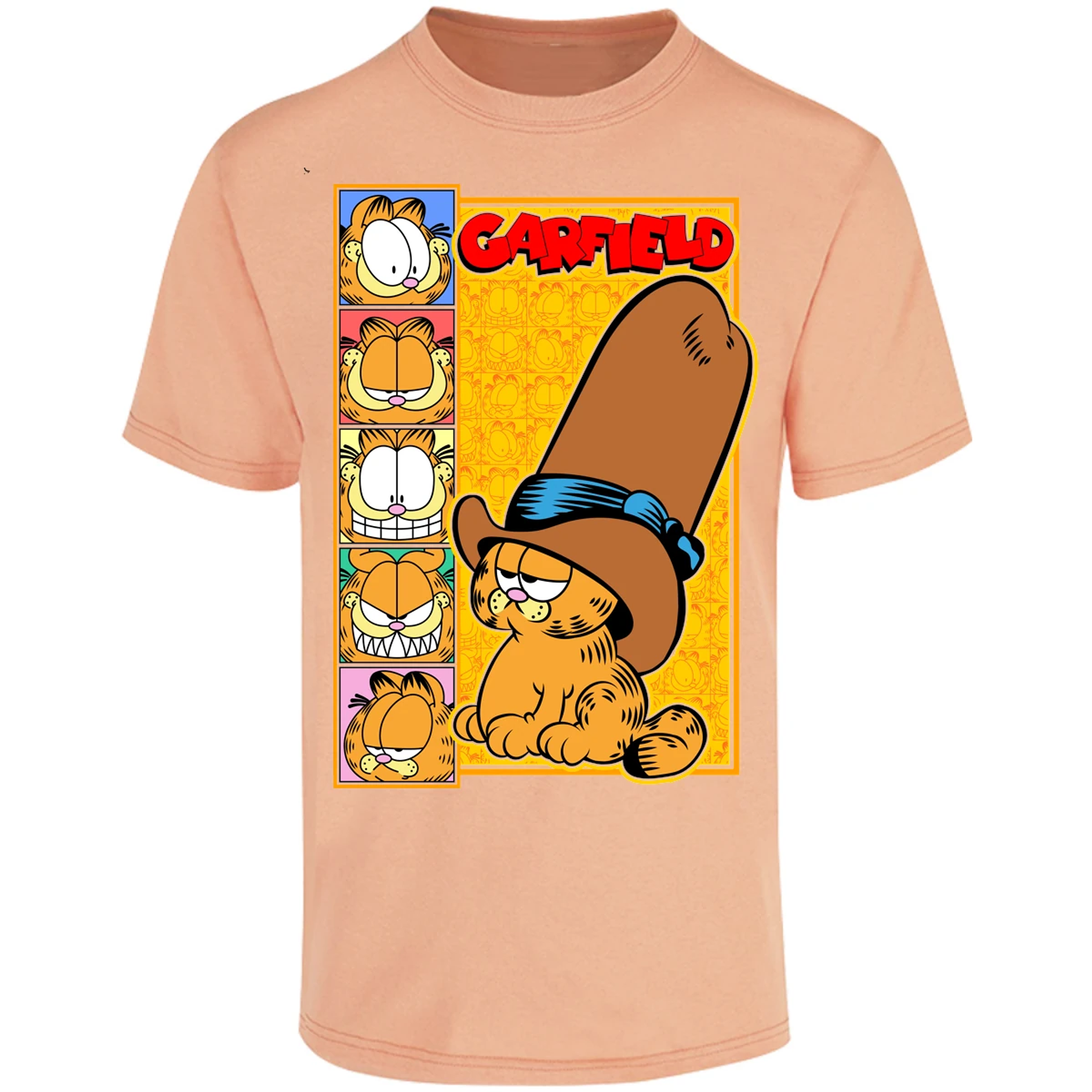 Playera Garfield Garfield para Adulto 11