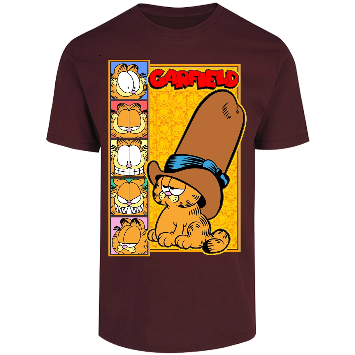 Playera Garfield Garfield para Adulto 17