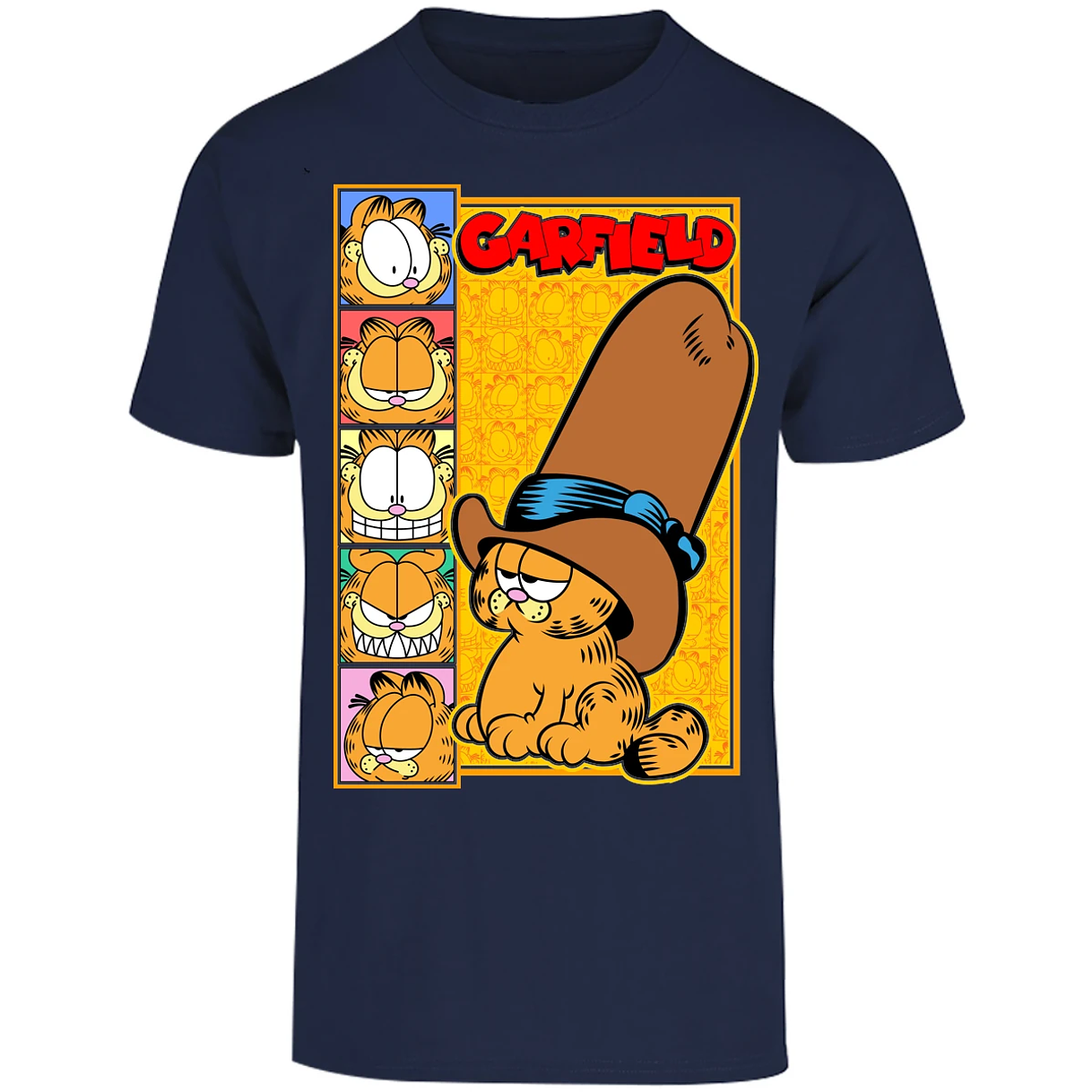 Playera Garfield Garfield para Adulto 25