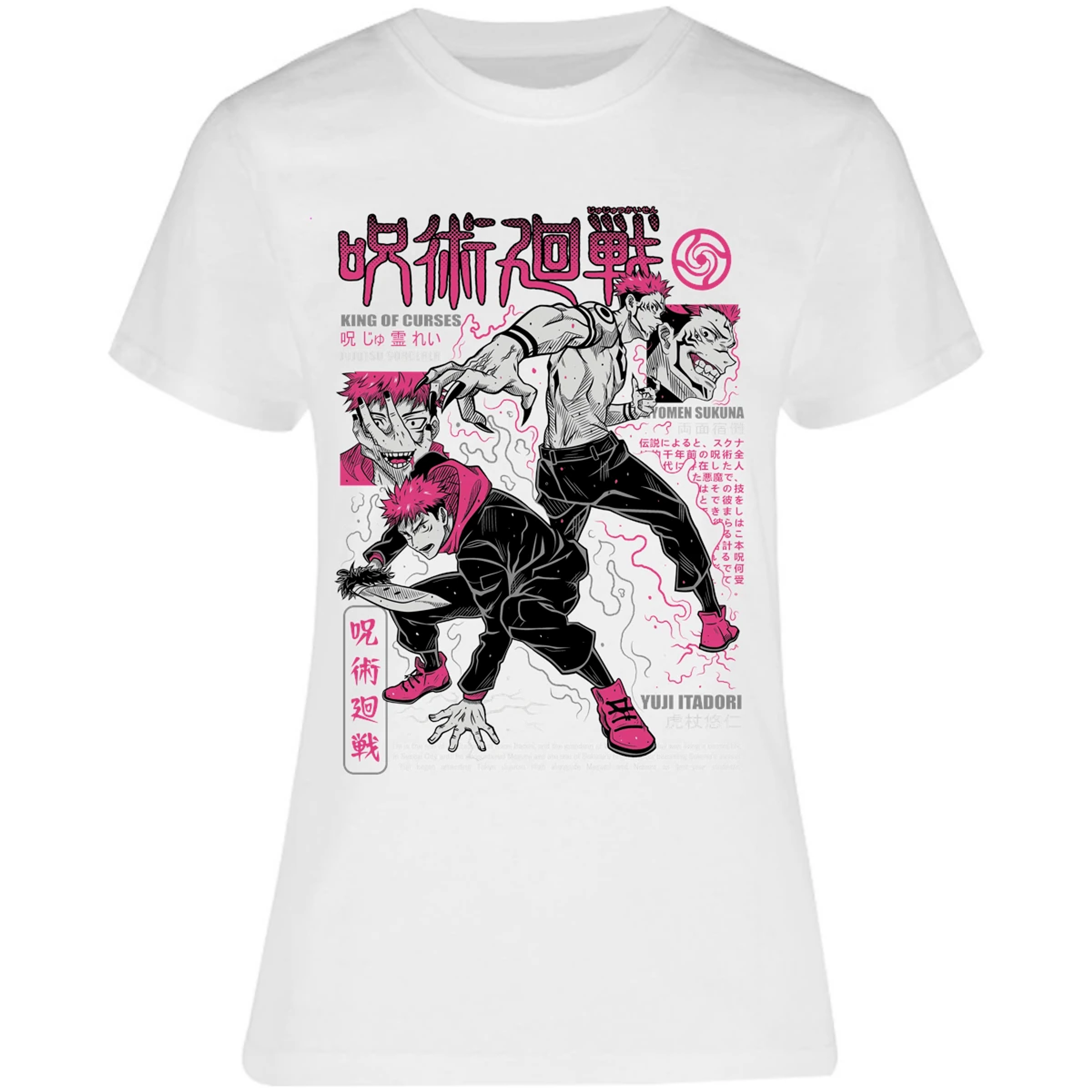 Blusa Jujutsu Kaisen Itadori X Sukuna Blusa para Mujer 18