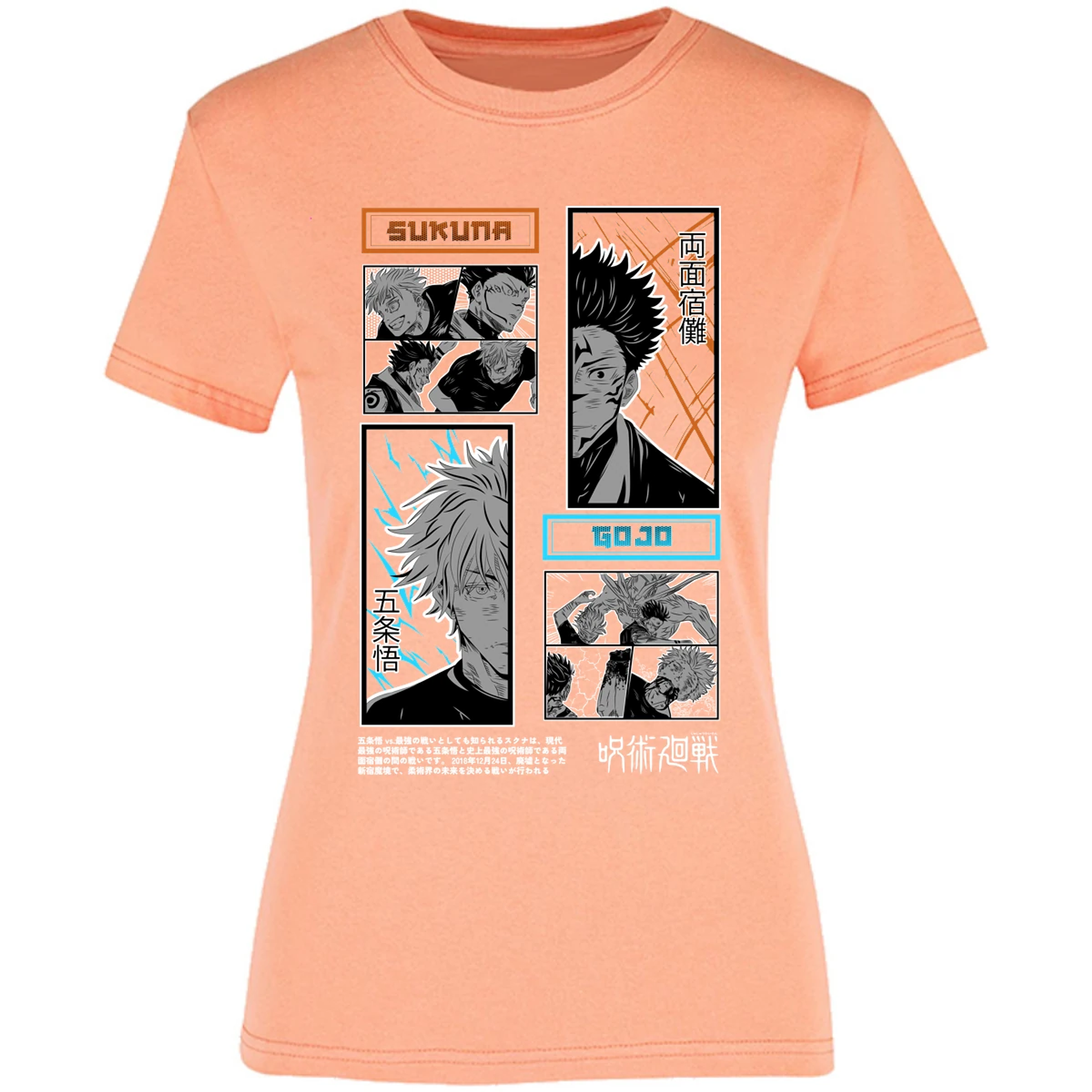 Blusa Jujutsu Kaisen Gojo X Sukuna Blusa para Mujer 6