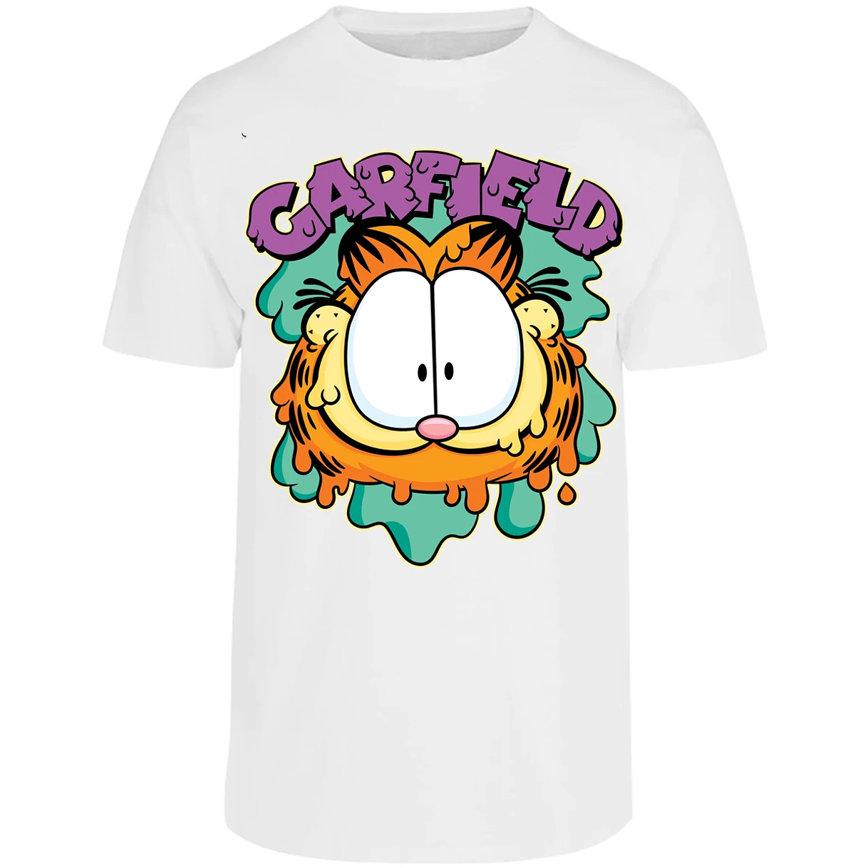 Playera Garfield Garfield Happy para Adulto 17