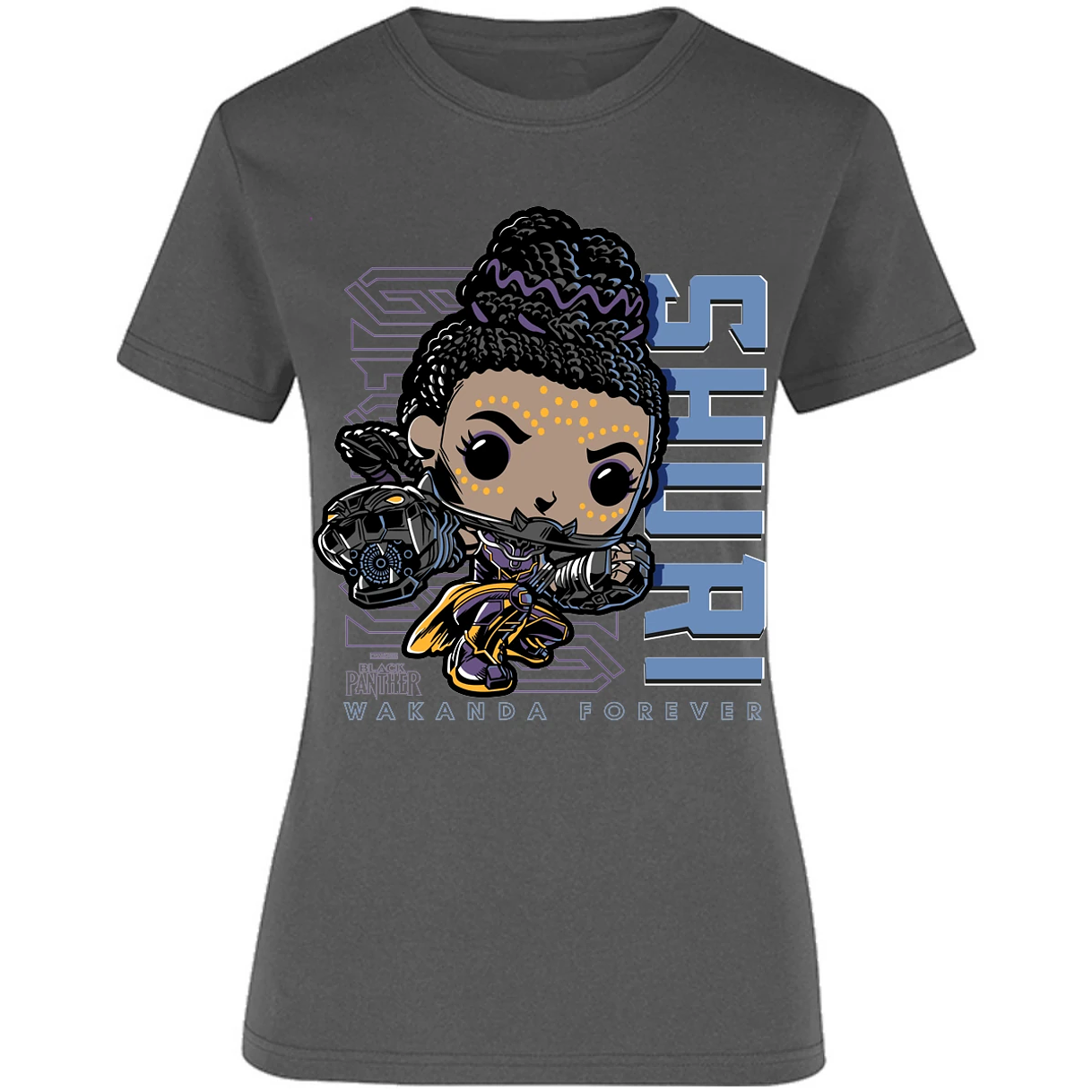 Blusa Funko Shuri Black Panther Blusa para Mujer 17