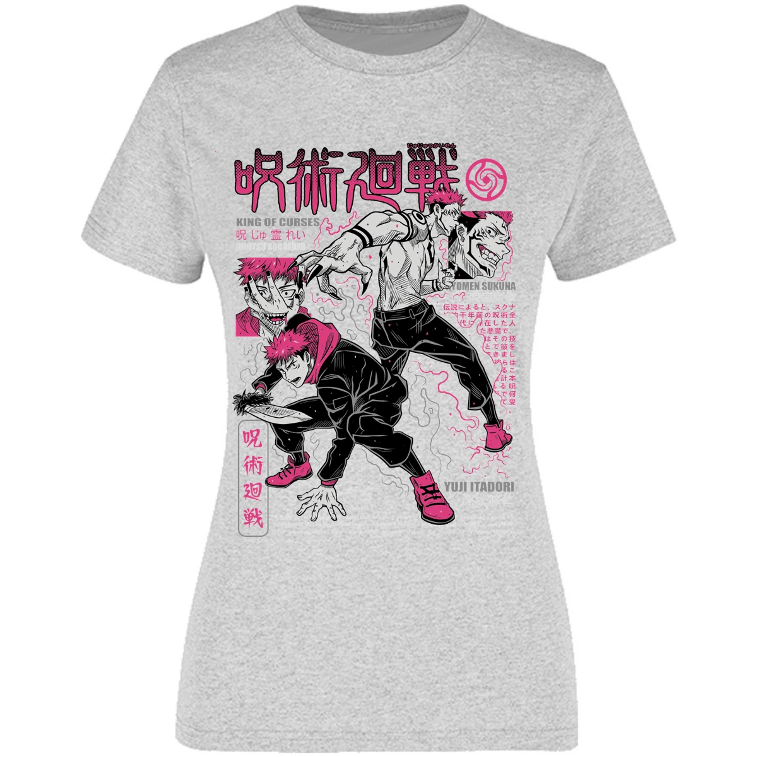Blusa Jujutsu Kaisen Itadori X Sukuna Blusa para Mujer 7