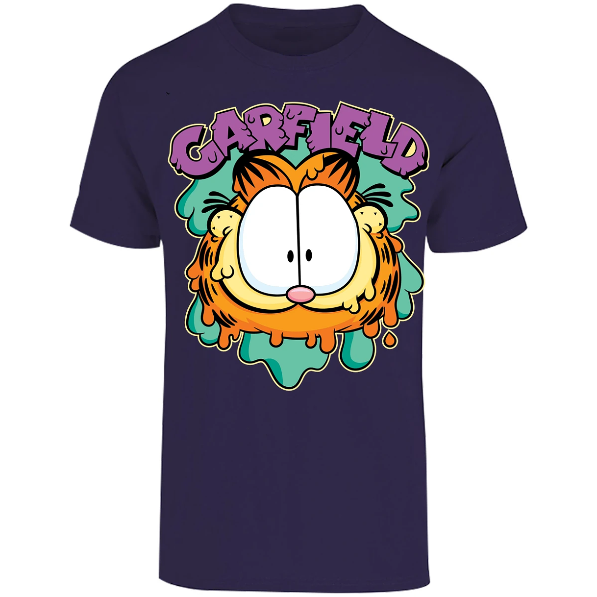 Playera Garfield Garfield Happy para Adulto 6