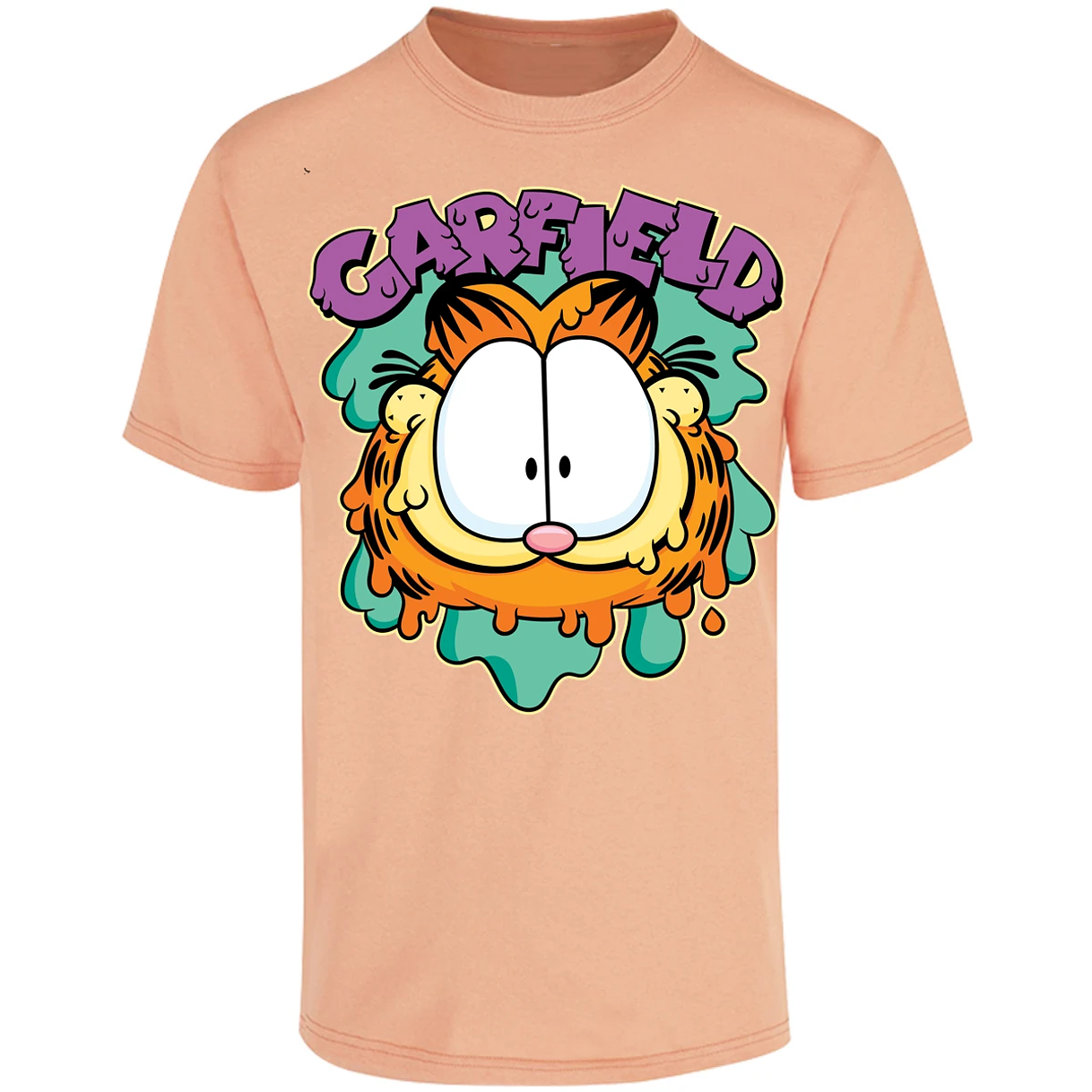 Playera Garfield Garfield Happy para Adulto 8