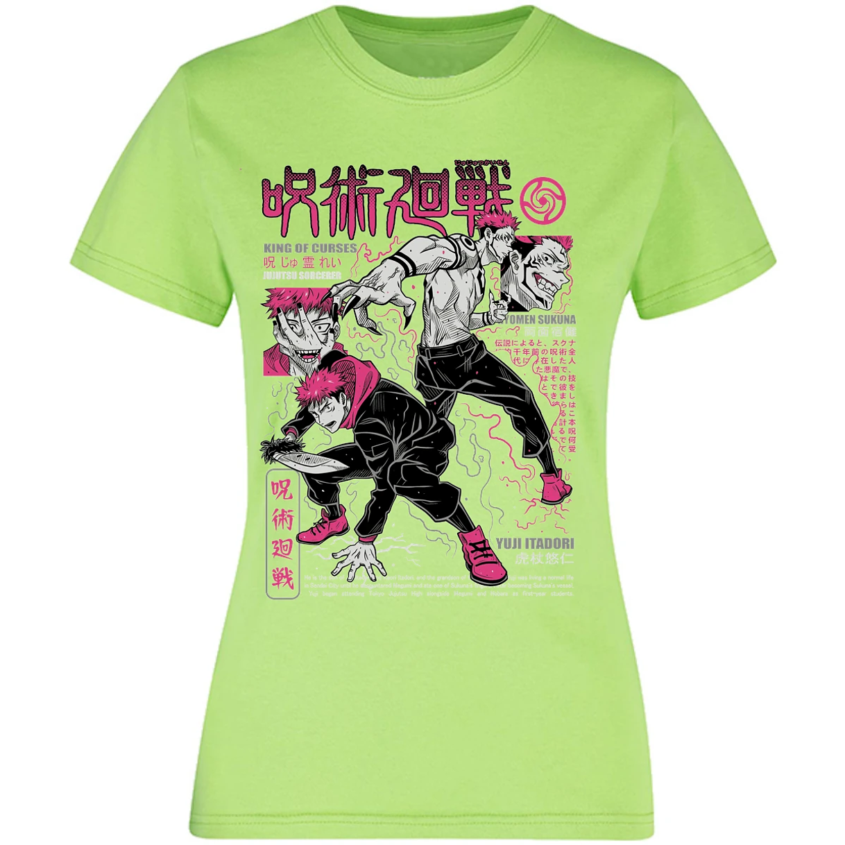 Blusa Jujutsu Kaisen Itadori X Sukuna Blusa para Mujer 17