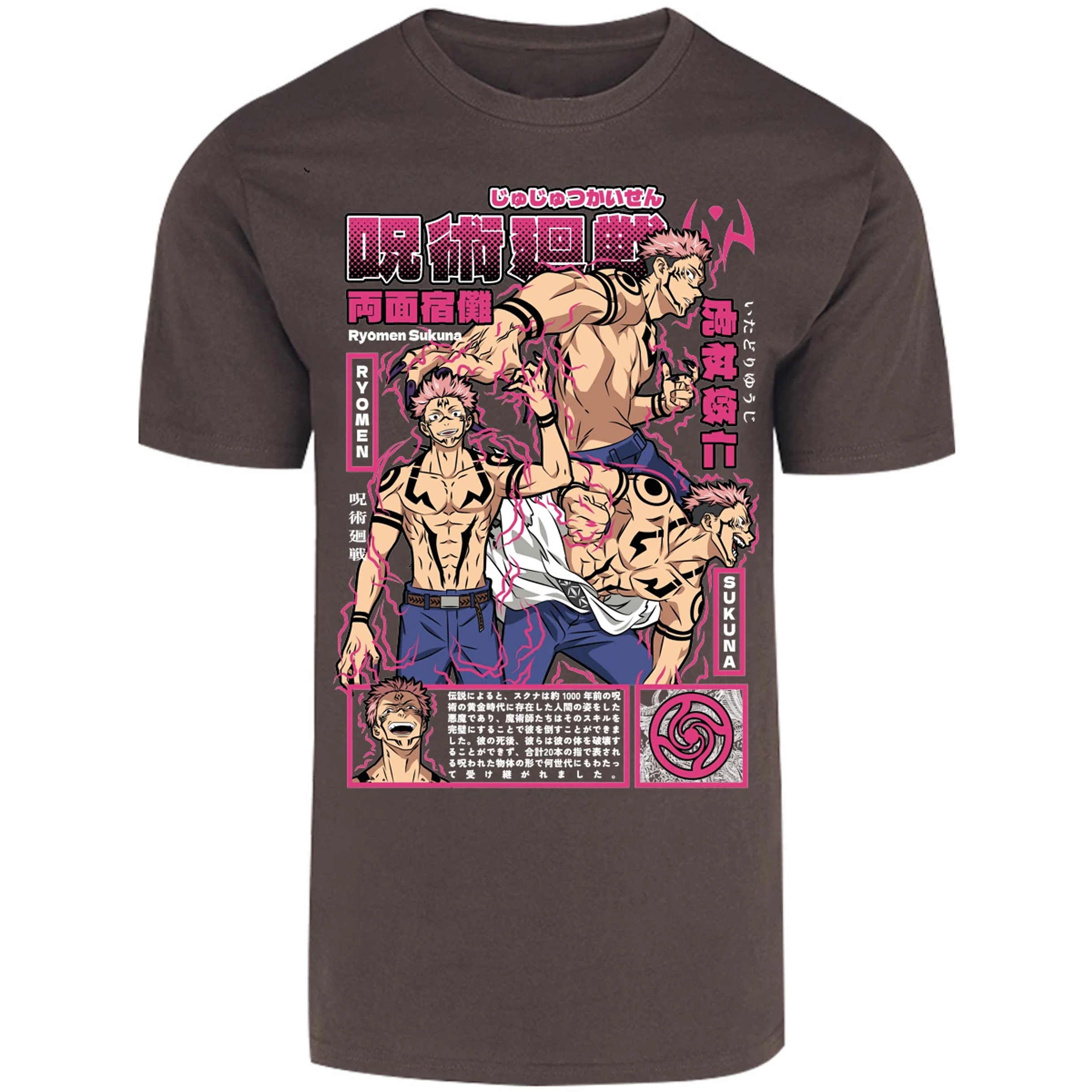 Playera Jujutsu Kaisen Sukuna Anime para Adulto 19