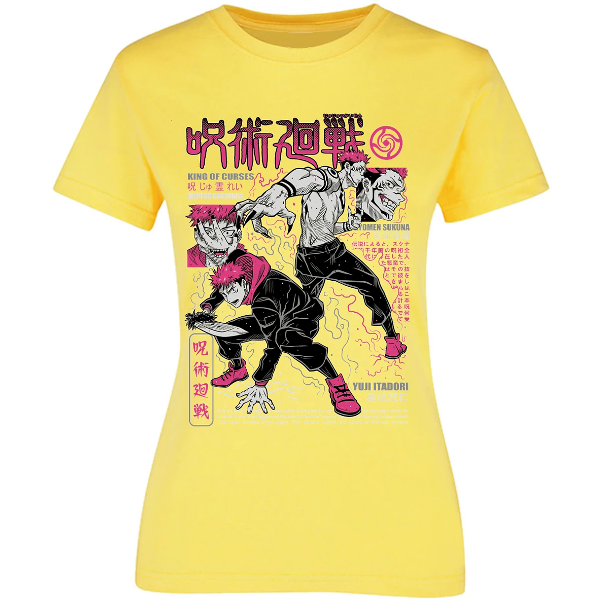 Blusa Jujutsu Kaisen Itadori X Sukuna Blusa para Mujer 14