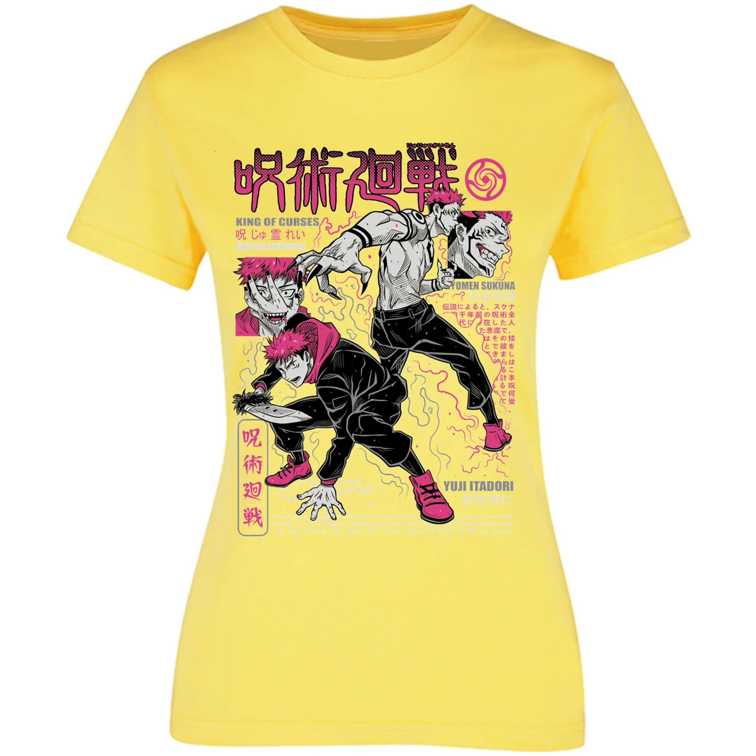 Blusa Jujutsu Kaisen Itadori X Sukuna Blusa para Mujer 14