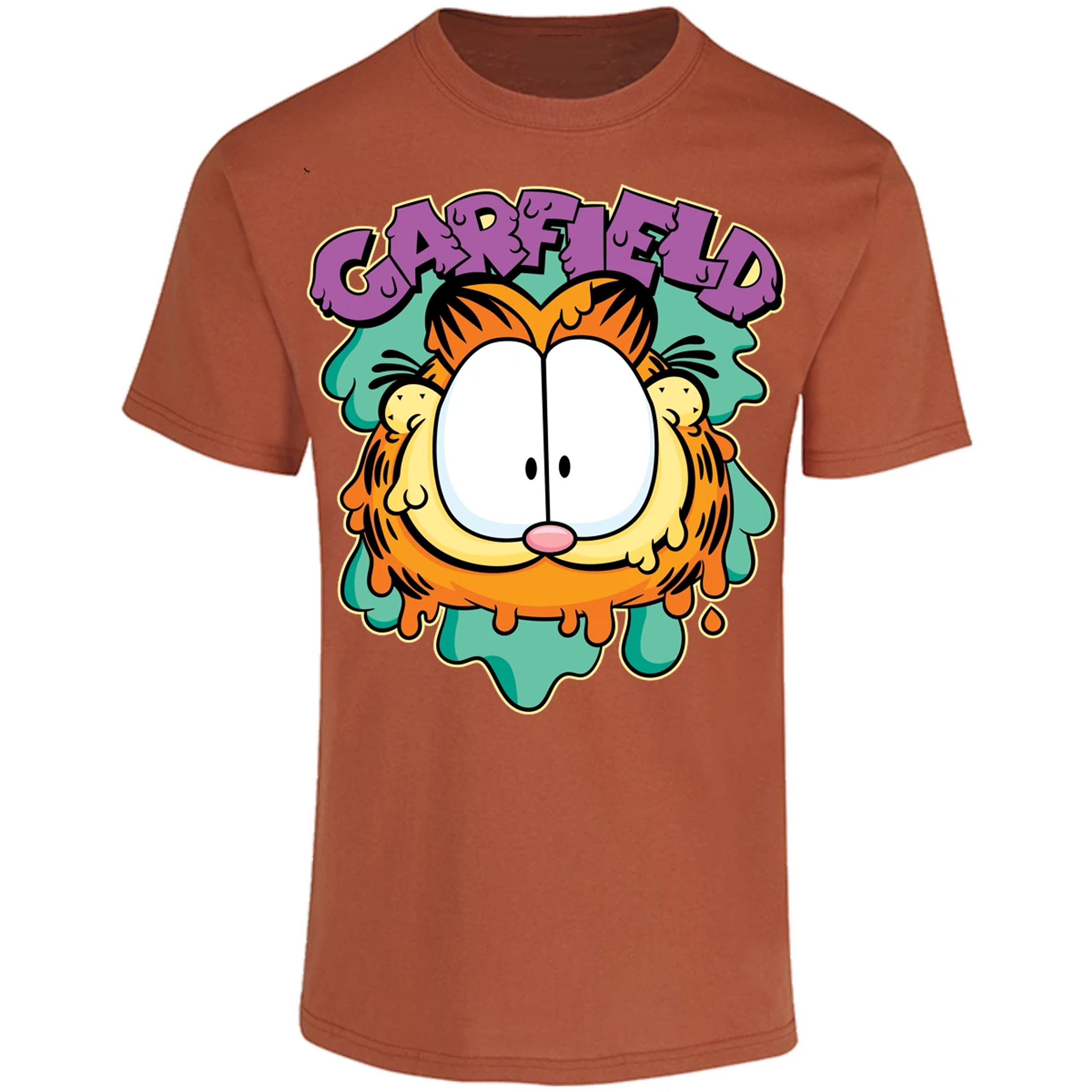 Playera Garfield Garfield Happy para Adulto 24