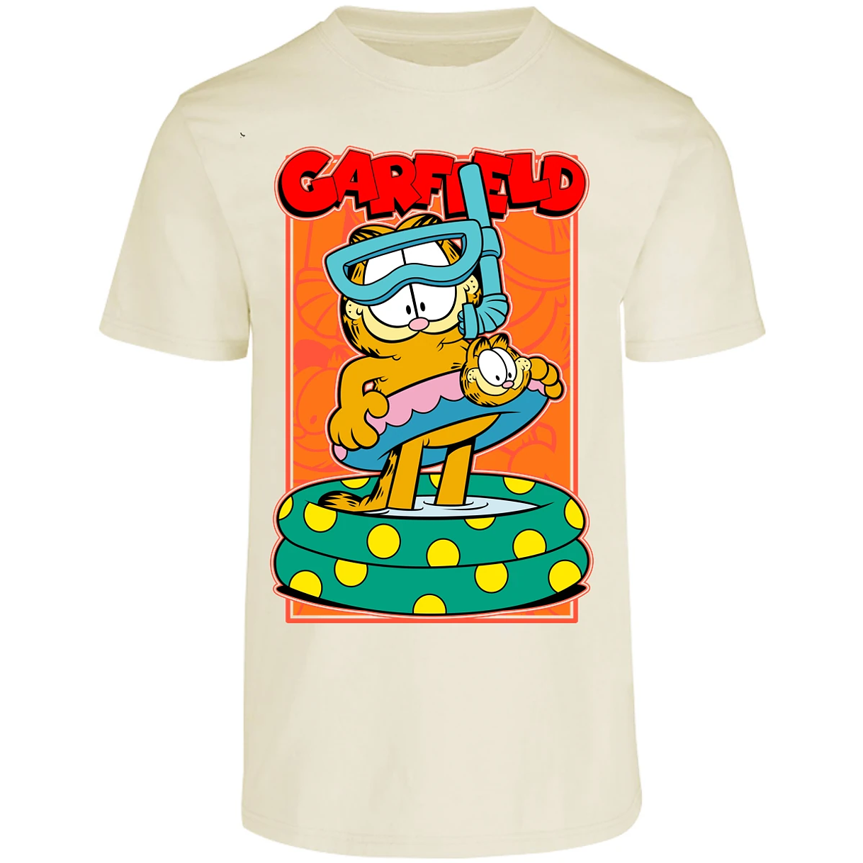Playera Garfield Garfield Pool para Adulto 4