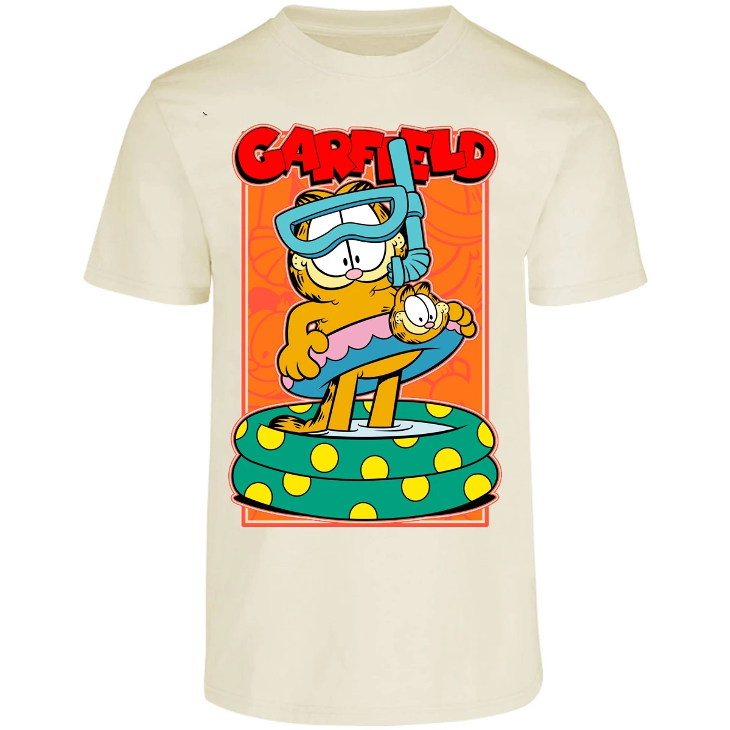 Playera Garfield Garfield Pool para Adulto 4